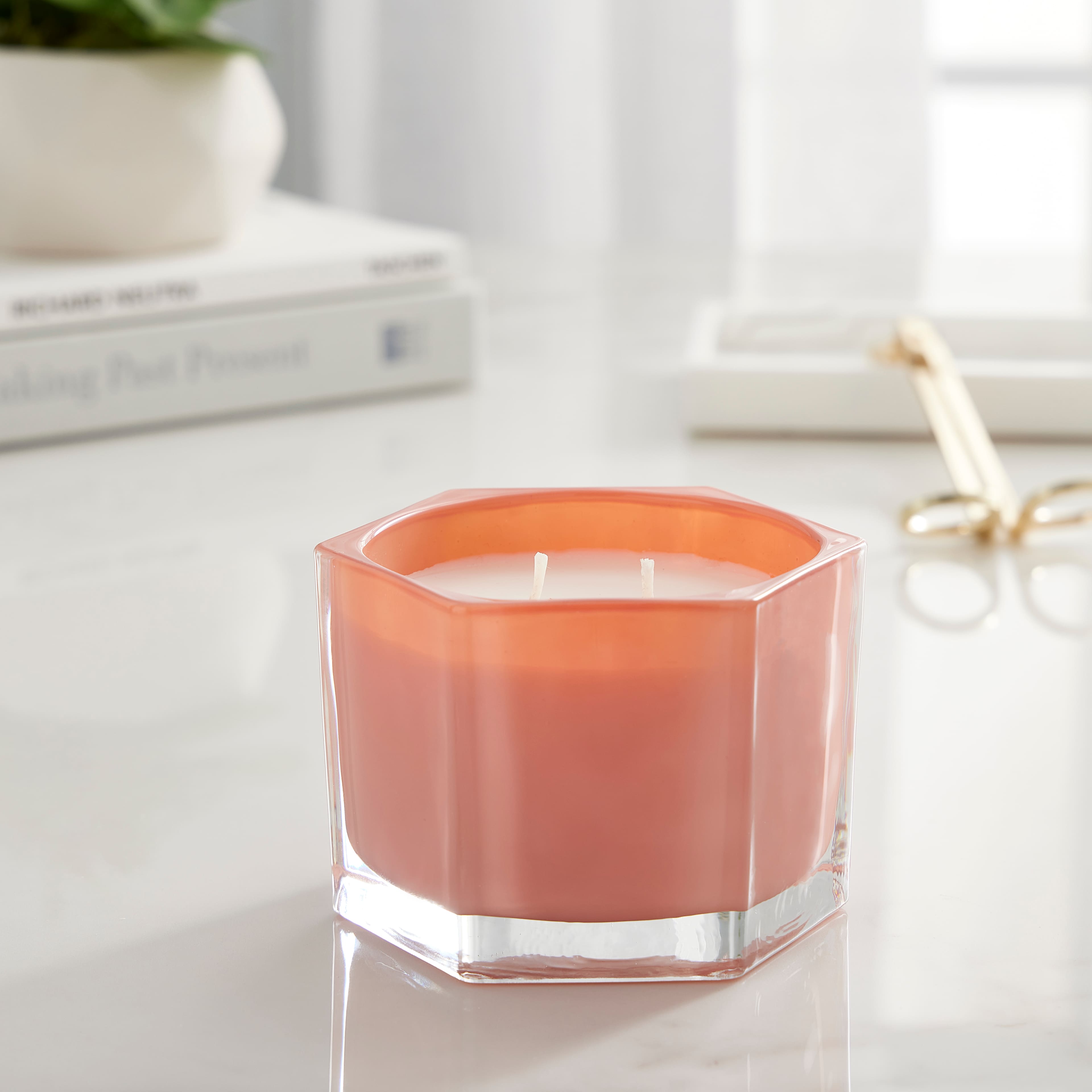 Rose &#x26; Saffron 2-Wick Jar Candle by Ashland&#xAE;