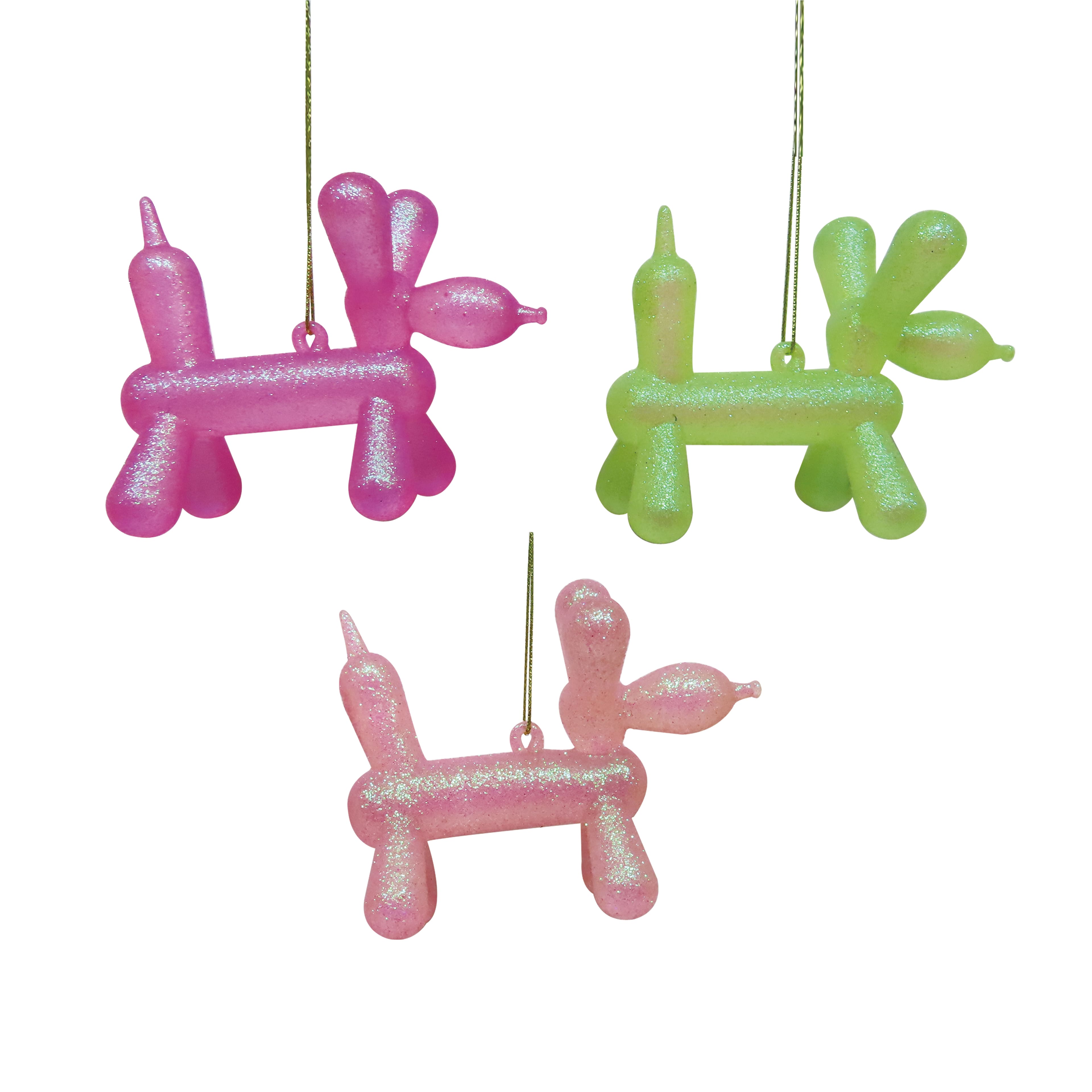 Assorted 4&#x22; Poodle Plastic Ornament by Ashland&#xAE;, 1pc.