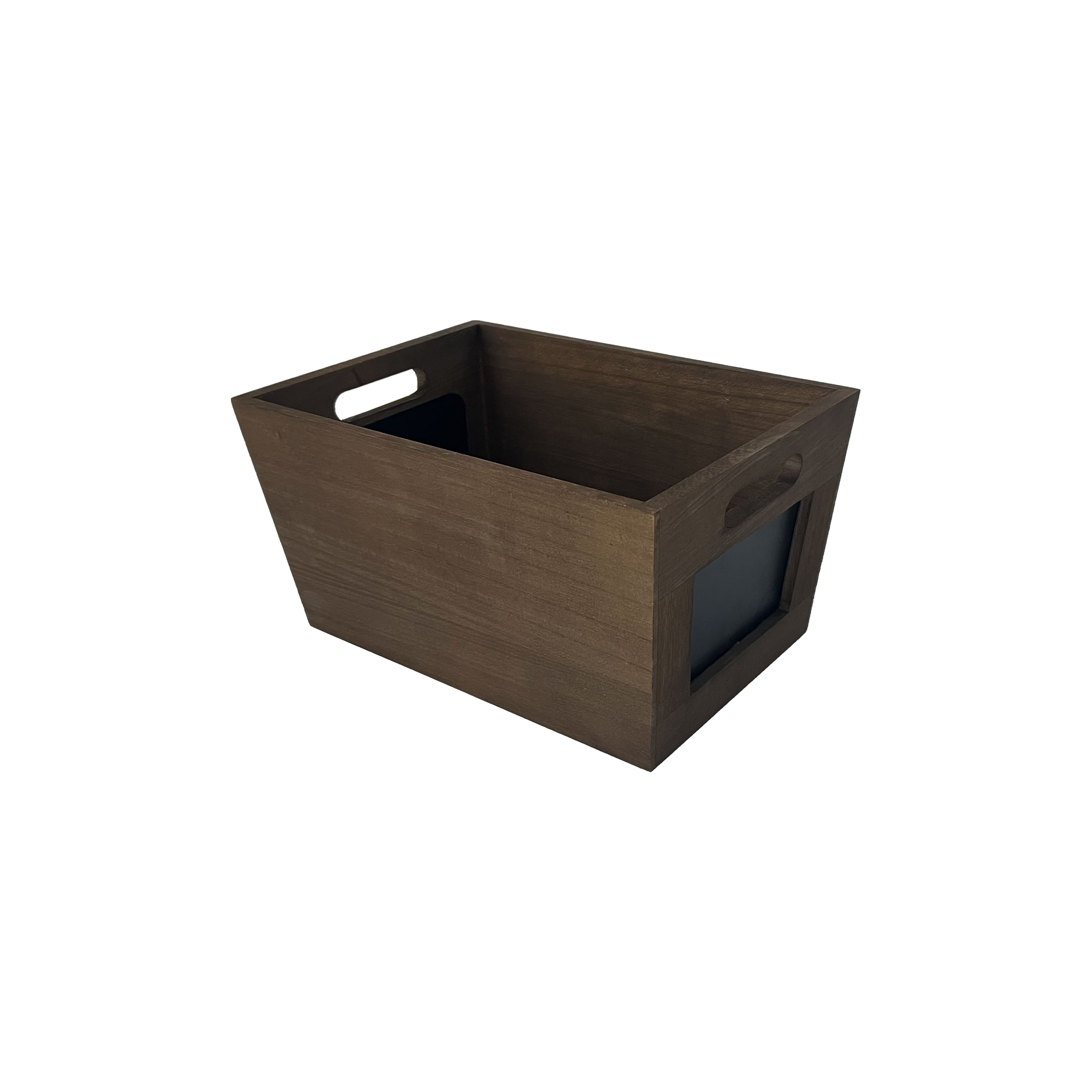 Small Espresso Crate with Chalkboard by Ashland&#xAE;