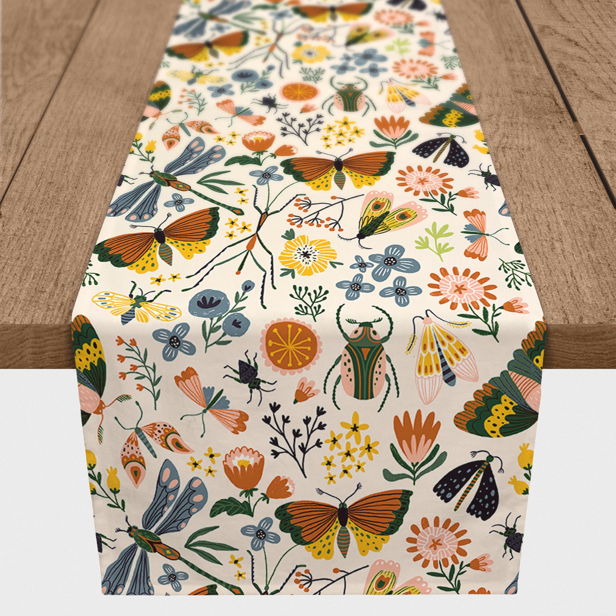 Bug Collection 16&#x22; x 72&#x22; Cotton Twill Runner