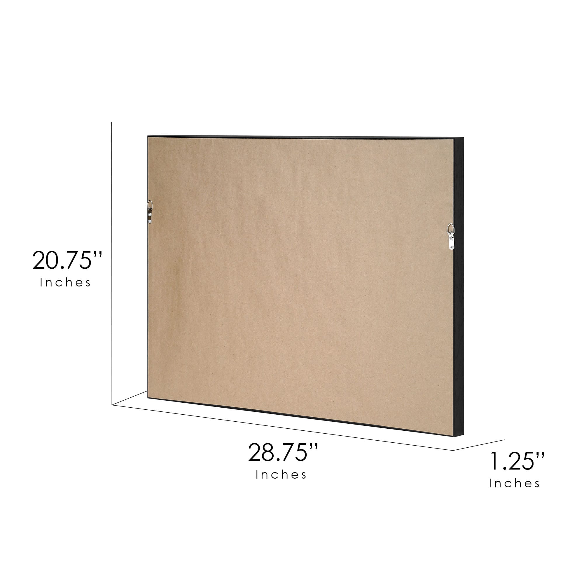 American Art Decor Memories in Shapes Framed Printed, Embroidered & Tufted Canvas Wall Art - 20.75" x 28.75"