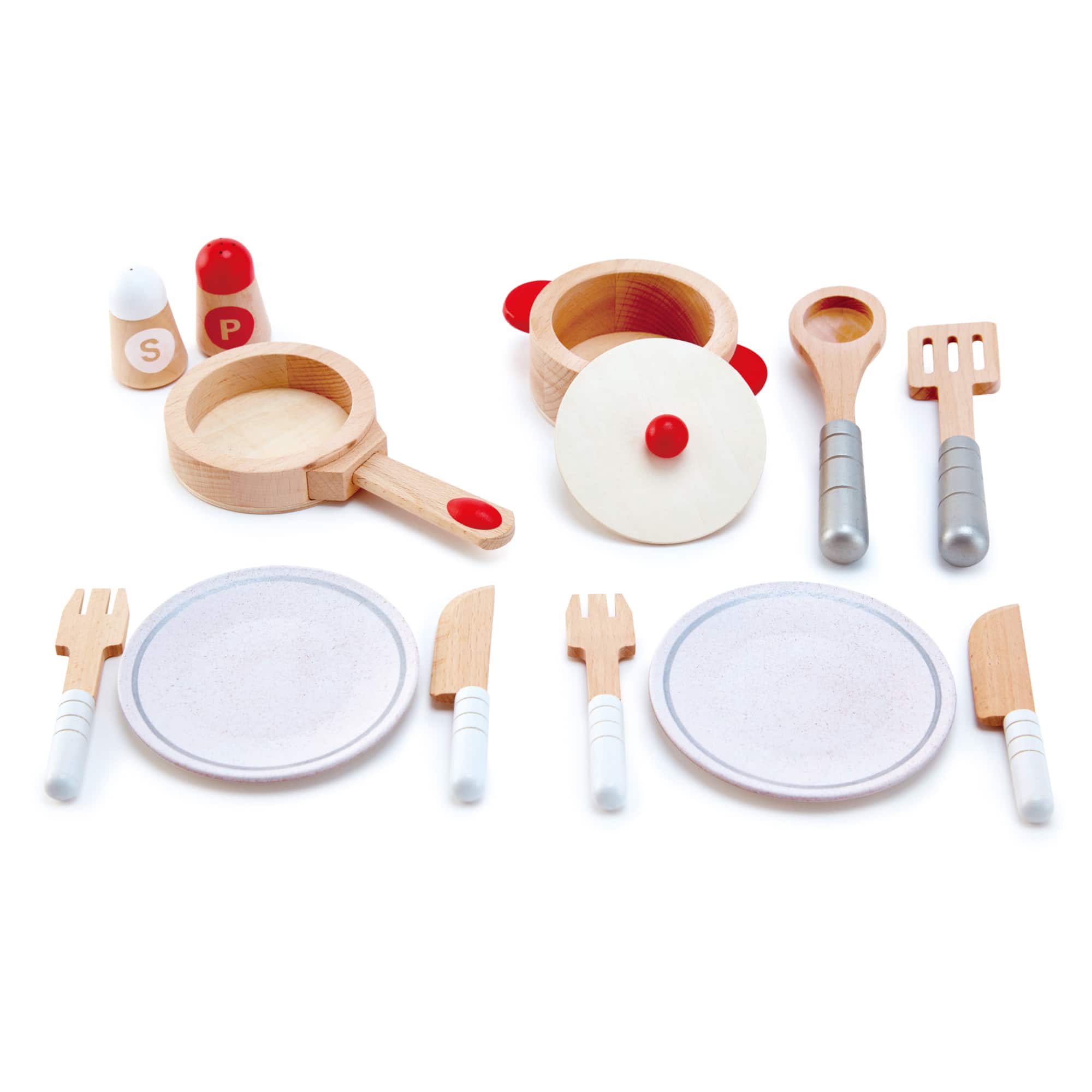 Hape Cook &#x26; Serve Kitchen Playset