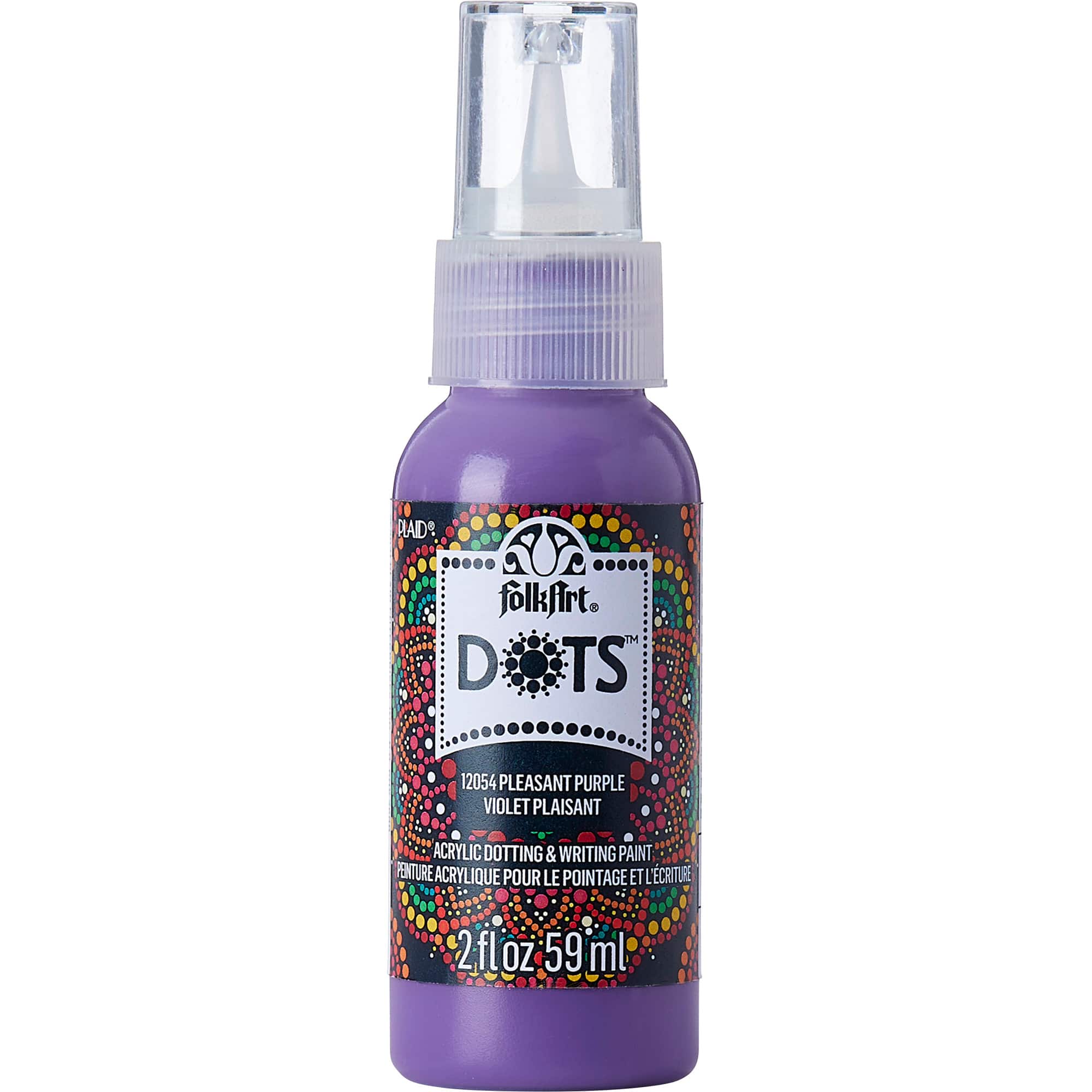 12 Pack: FolkArt® Dots™ Acrylic Dotting & Writing Paint