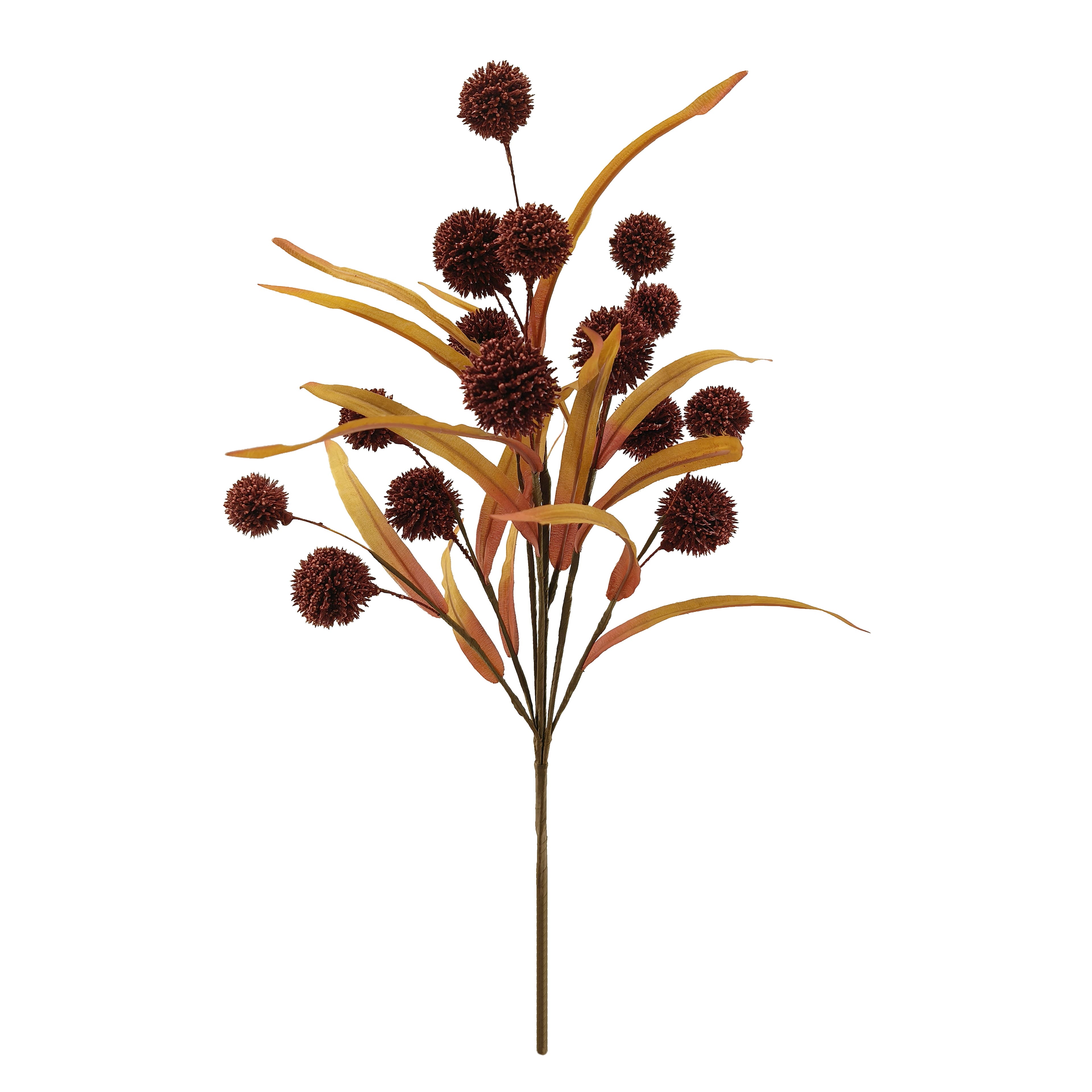 17" Red Spiky Blossom Deluxe Bush by Ashland®