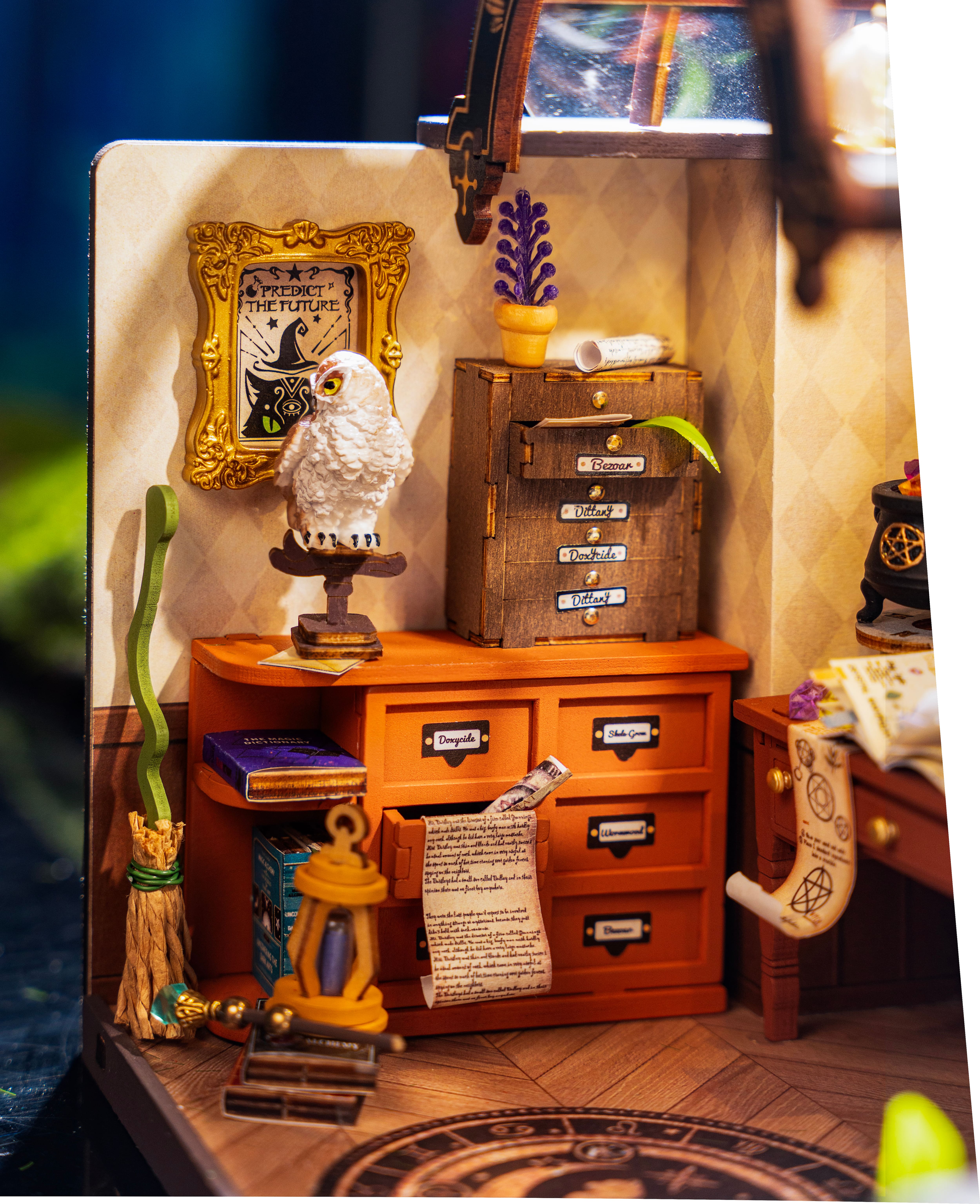 Rolife® The Magic Study DIY Miniature House Kit