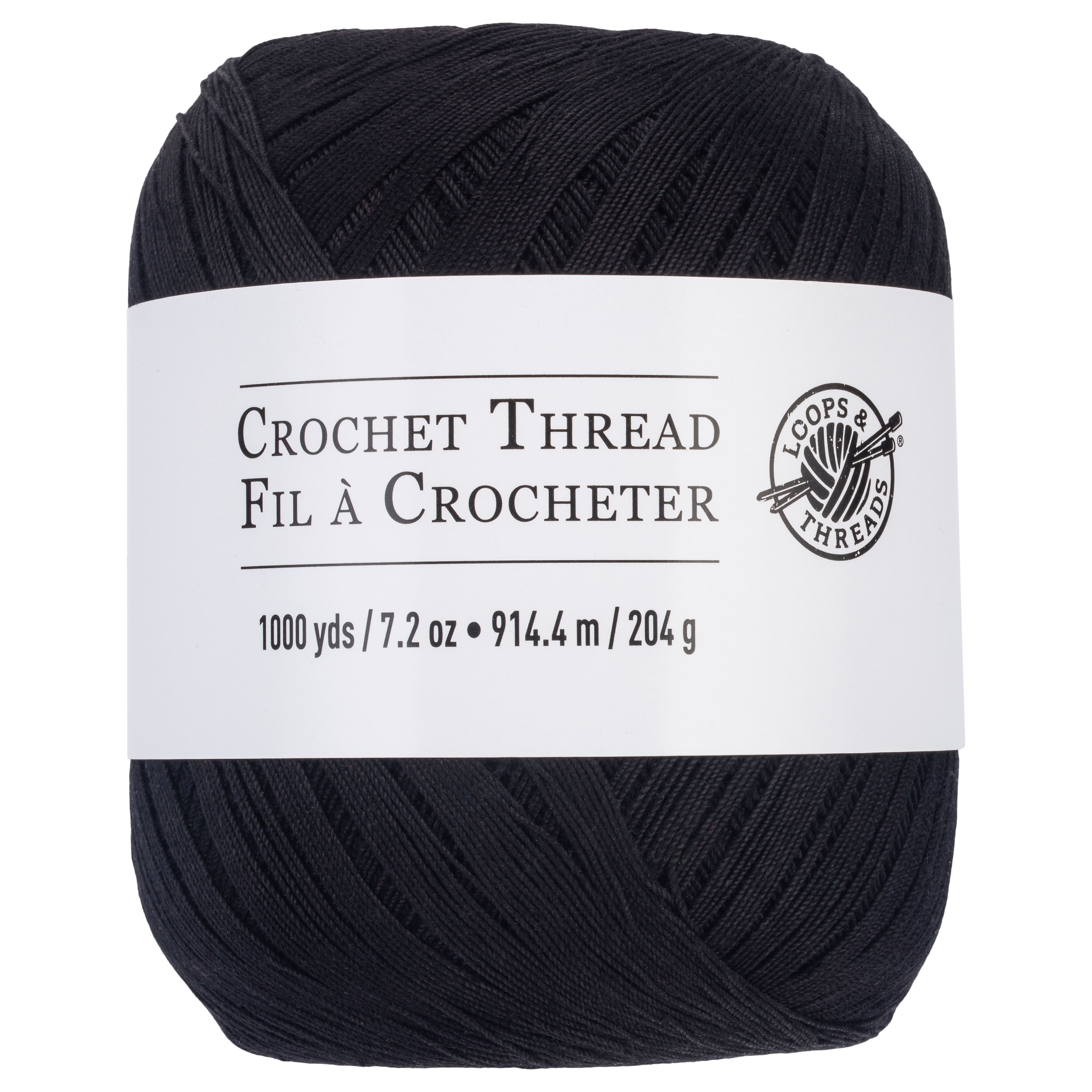 12 Pack: Crochet Thread by Loops & Threads®