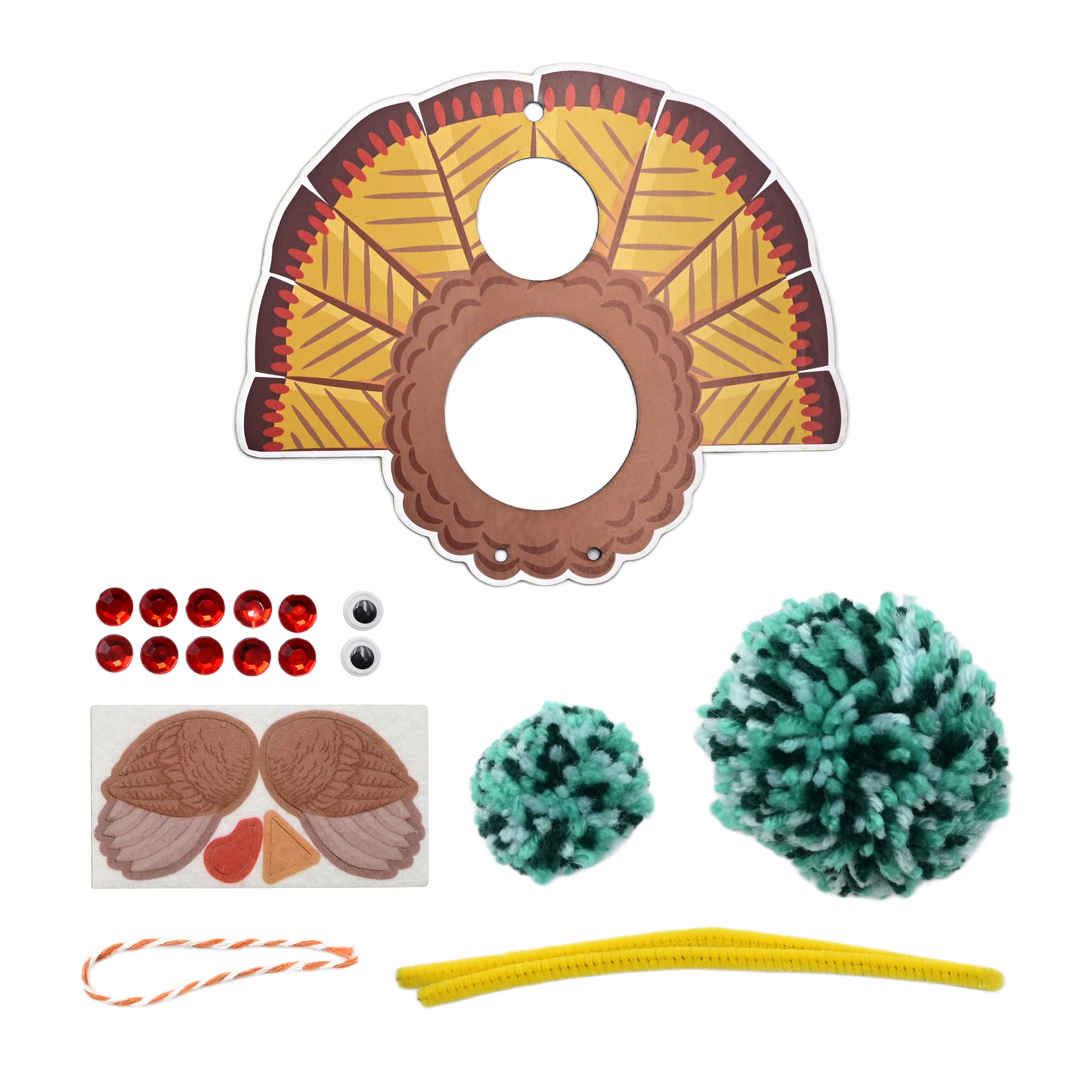 Turkey Pom Pom Craft Kit by Creatology&#x2122;