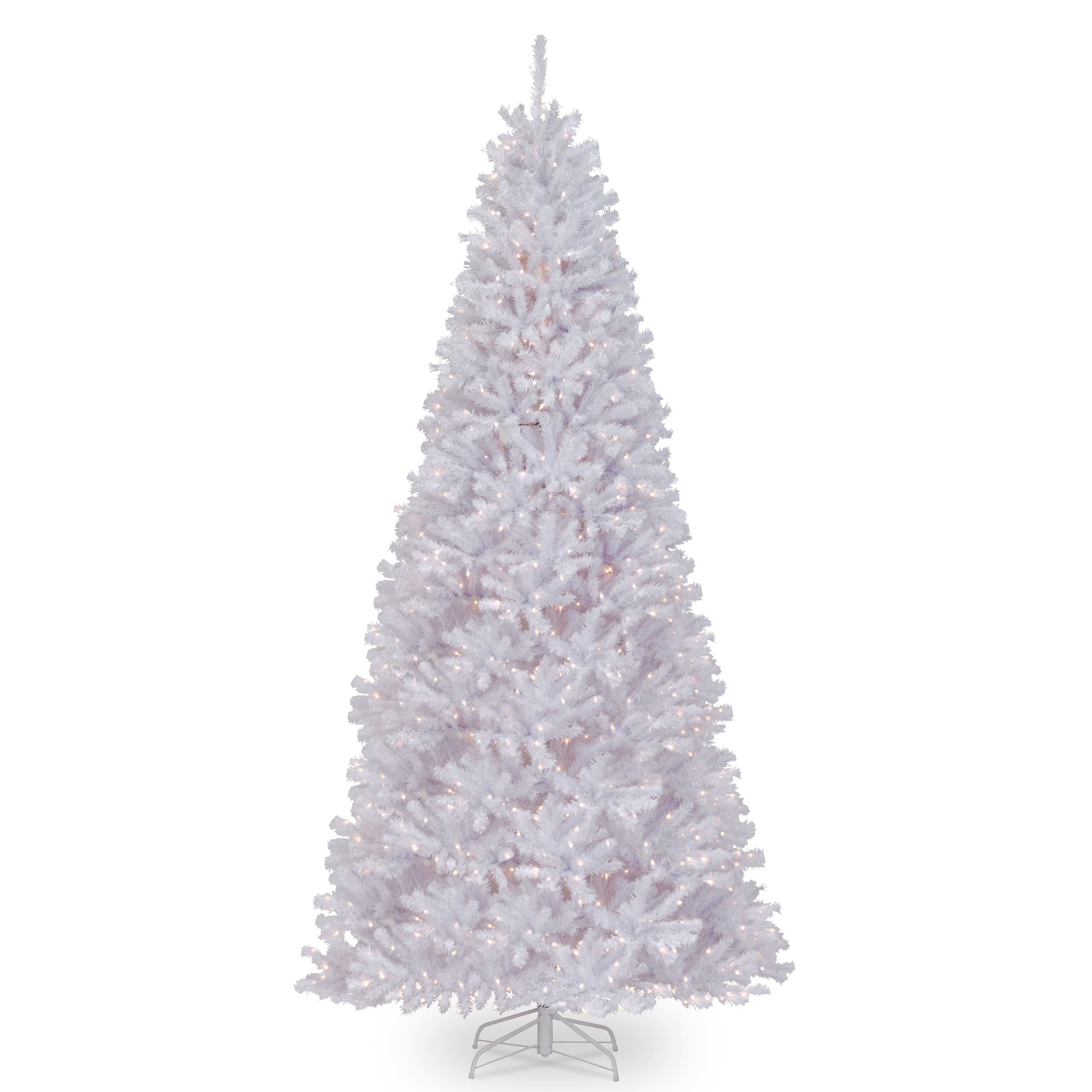 12ft. Pre-Lit North Valley® Spruce Artificial Christmas Tree, Clear ...