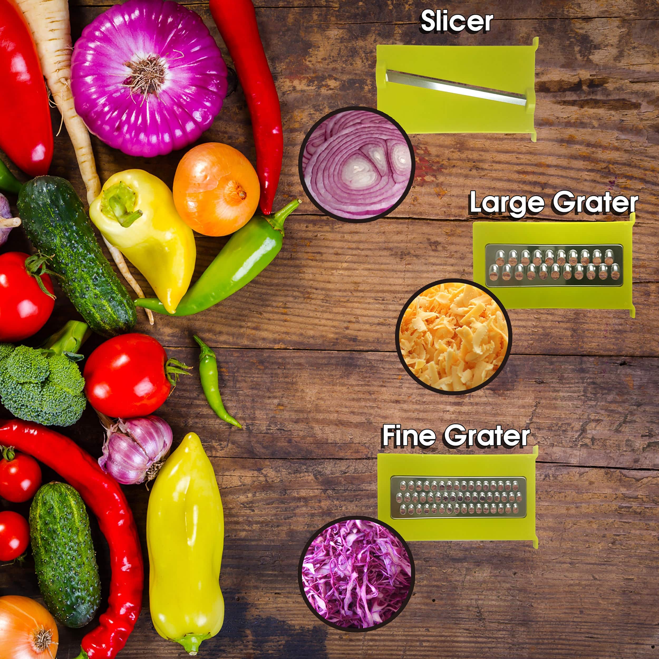MegaChef 8-in-1 Multi-Use Slicer