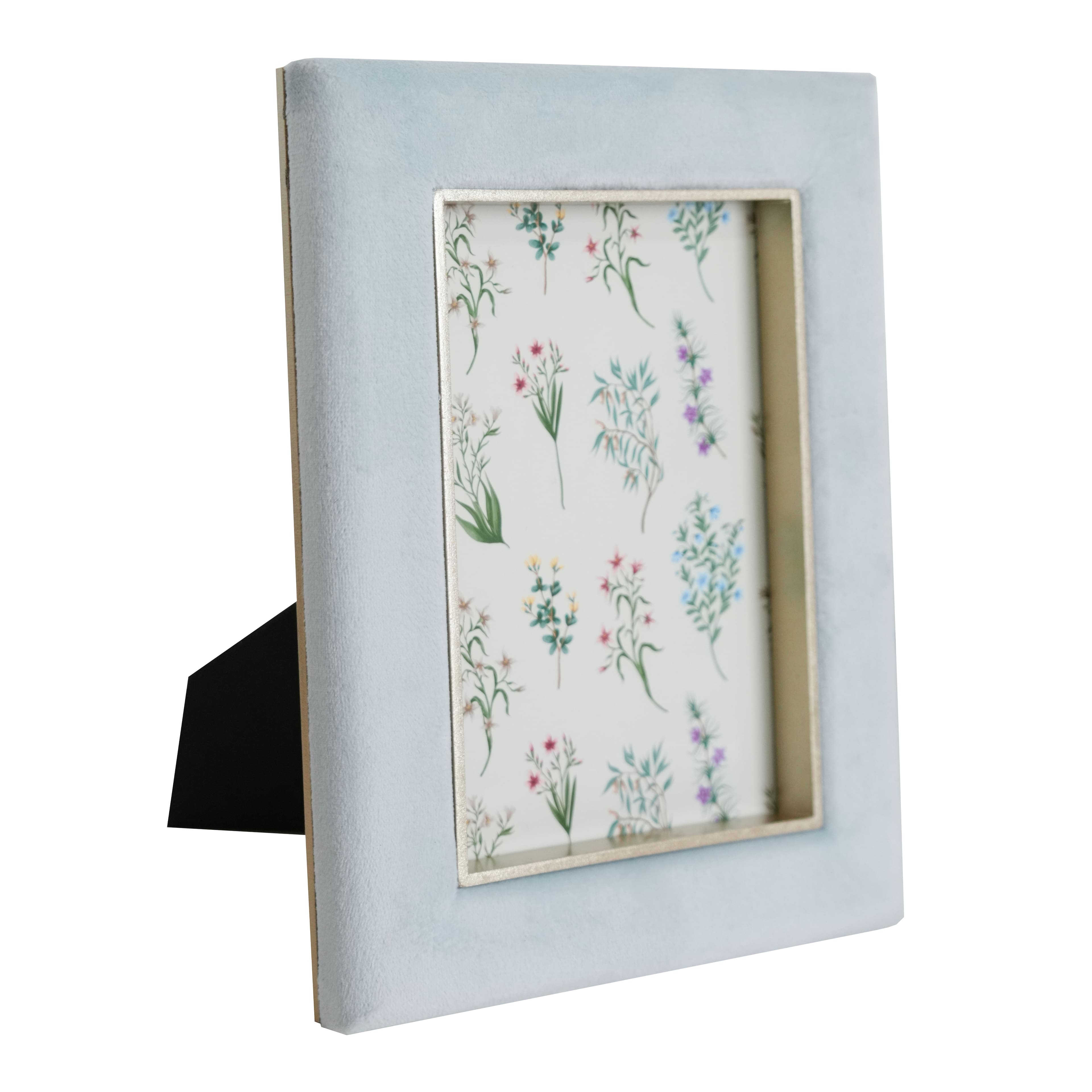 Just Jane 5&#x22; x 7&#x22; Flocked with Gold Frame by Studio D&#xE9;cor&#xAE;