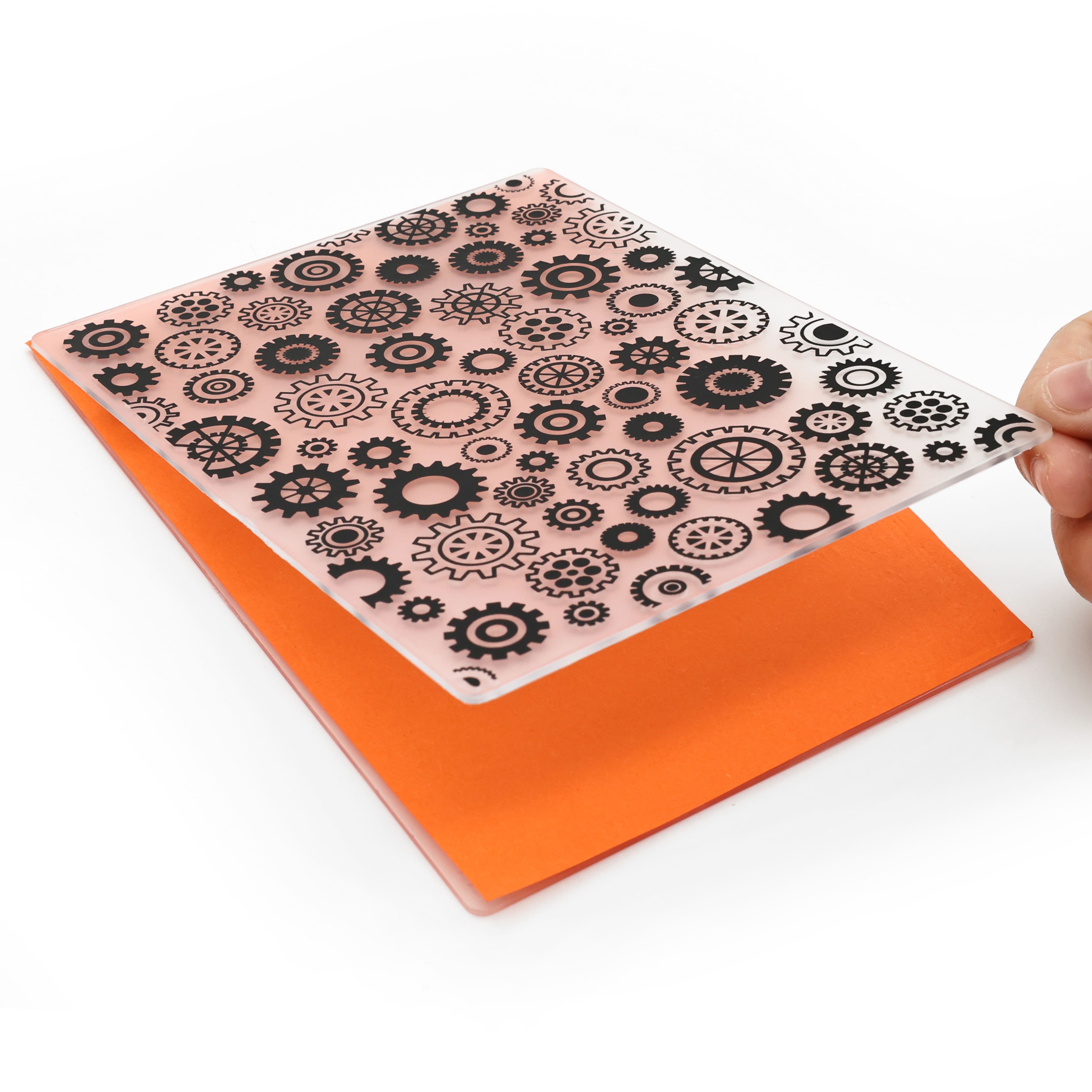 12 Pack: Gears Embossing Folders Set by Recollections™