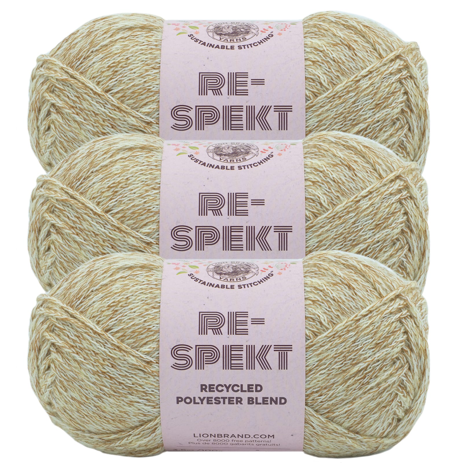 3 Pack Lion Brand® Re-Spekt Yarn