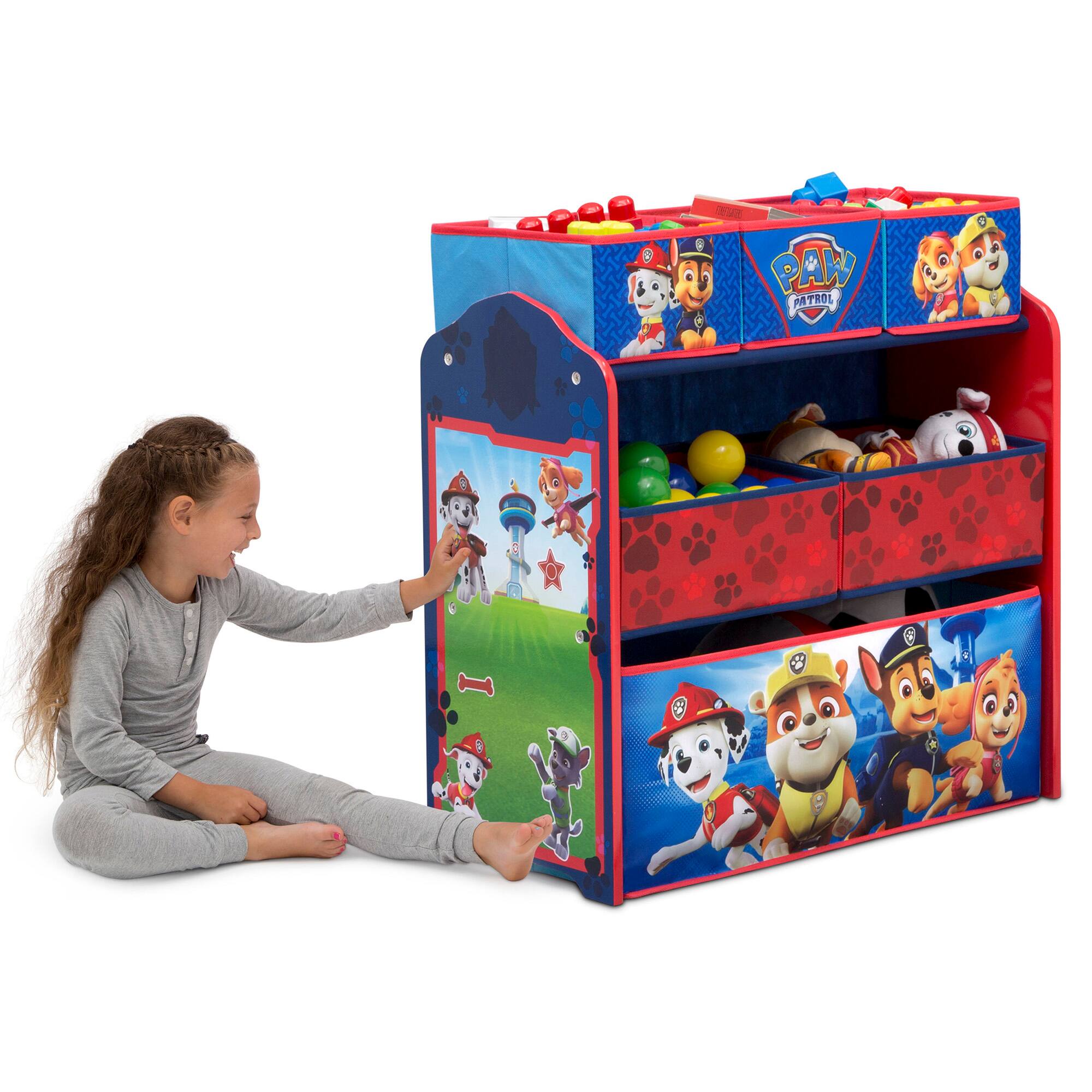 Nick Jr.™ PAW Patrol 6 Bin Design & Store Toy Organizer