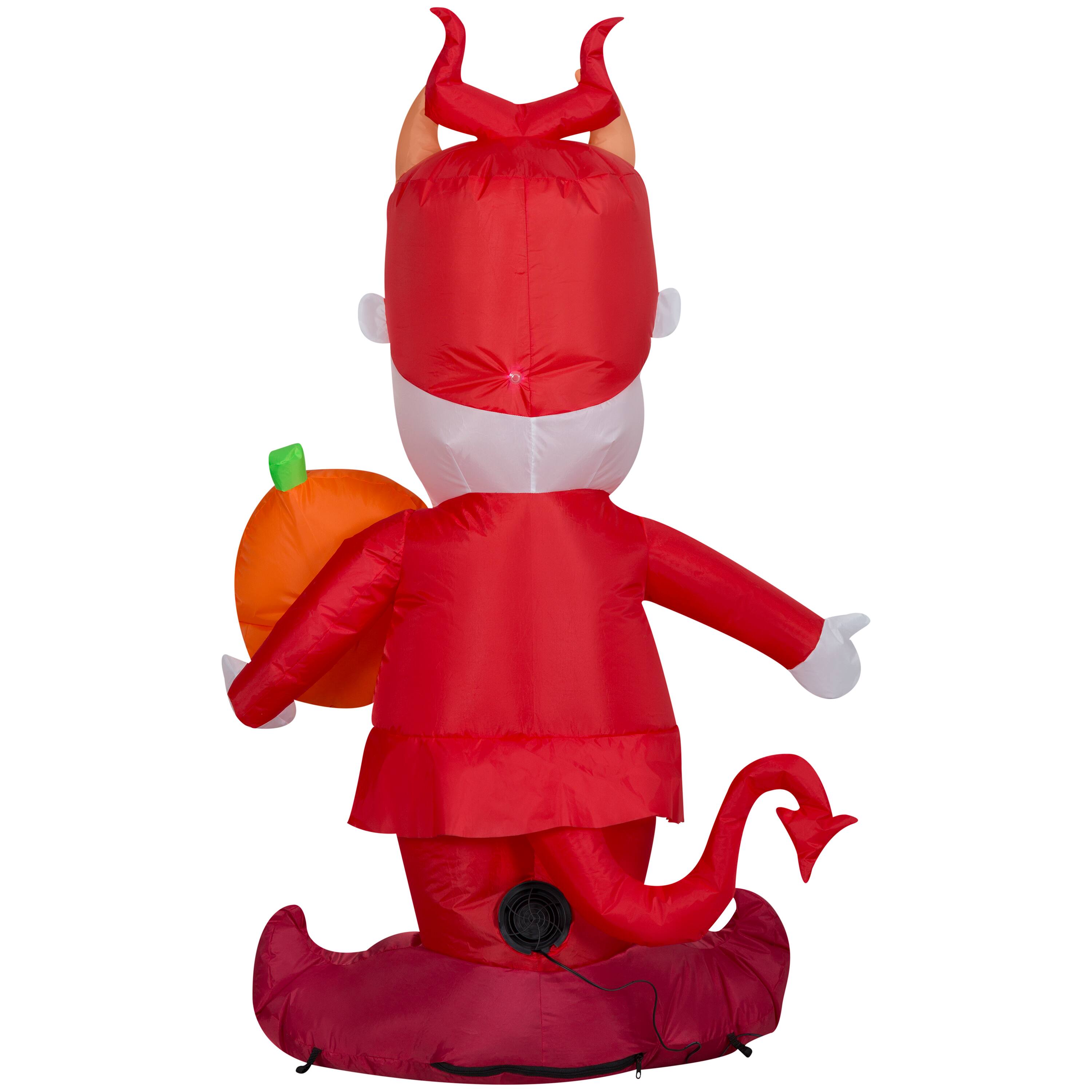 4ft. Airblown&#xAE; Inflatable Halloween Lock with Jack-o&#x27;-Lantern