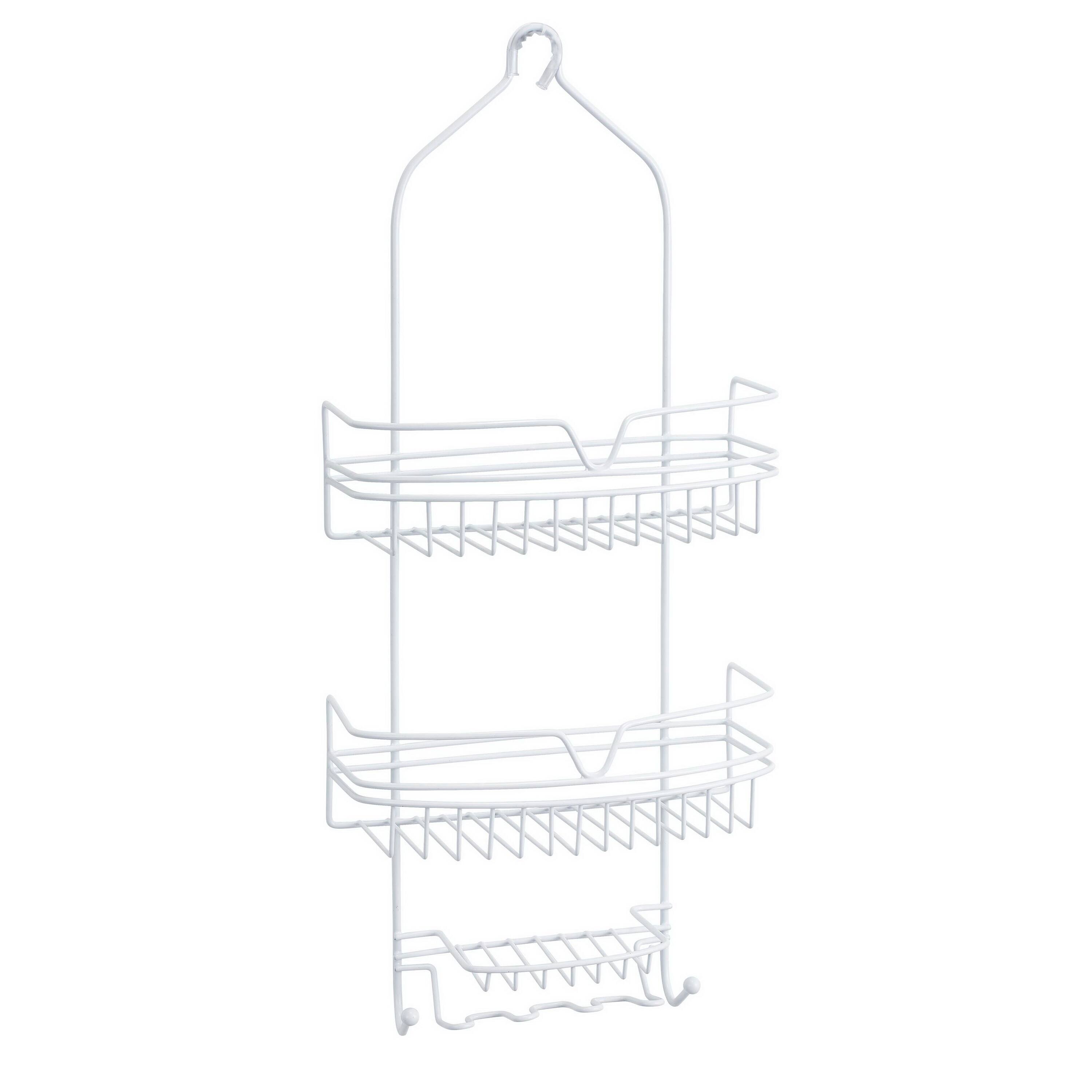 Bath Bliss Round Wire Design Shower Caddy