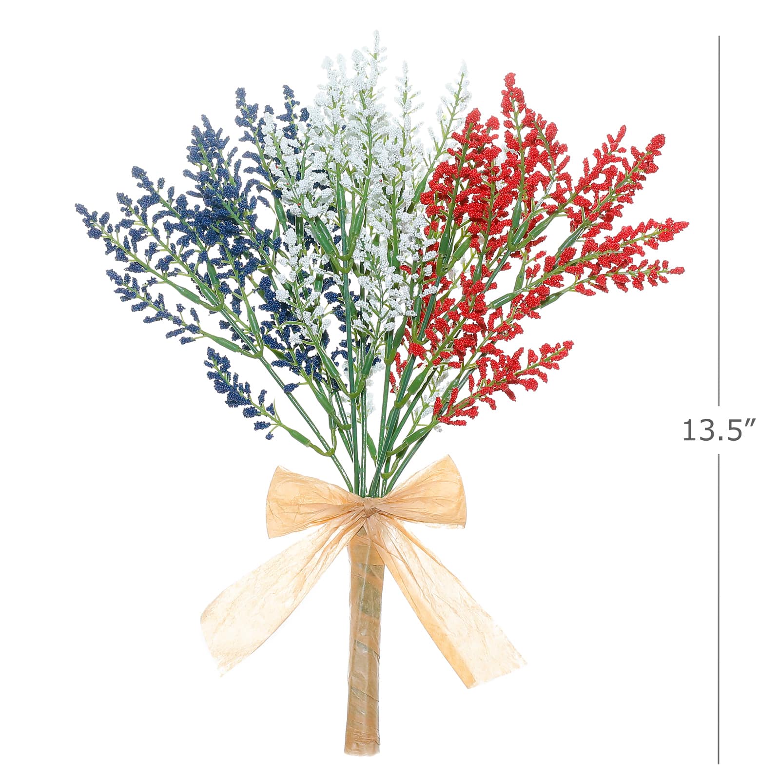 14.5&#x22; Red, White &#x26; Blue Berry Bush by Celebrate It&#x2122;