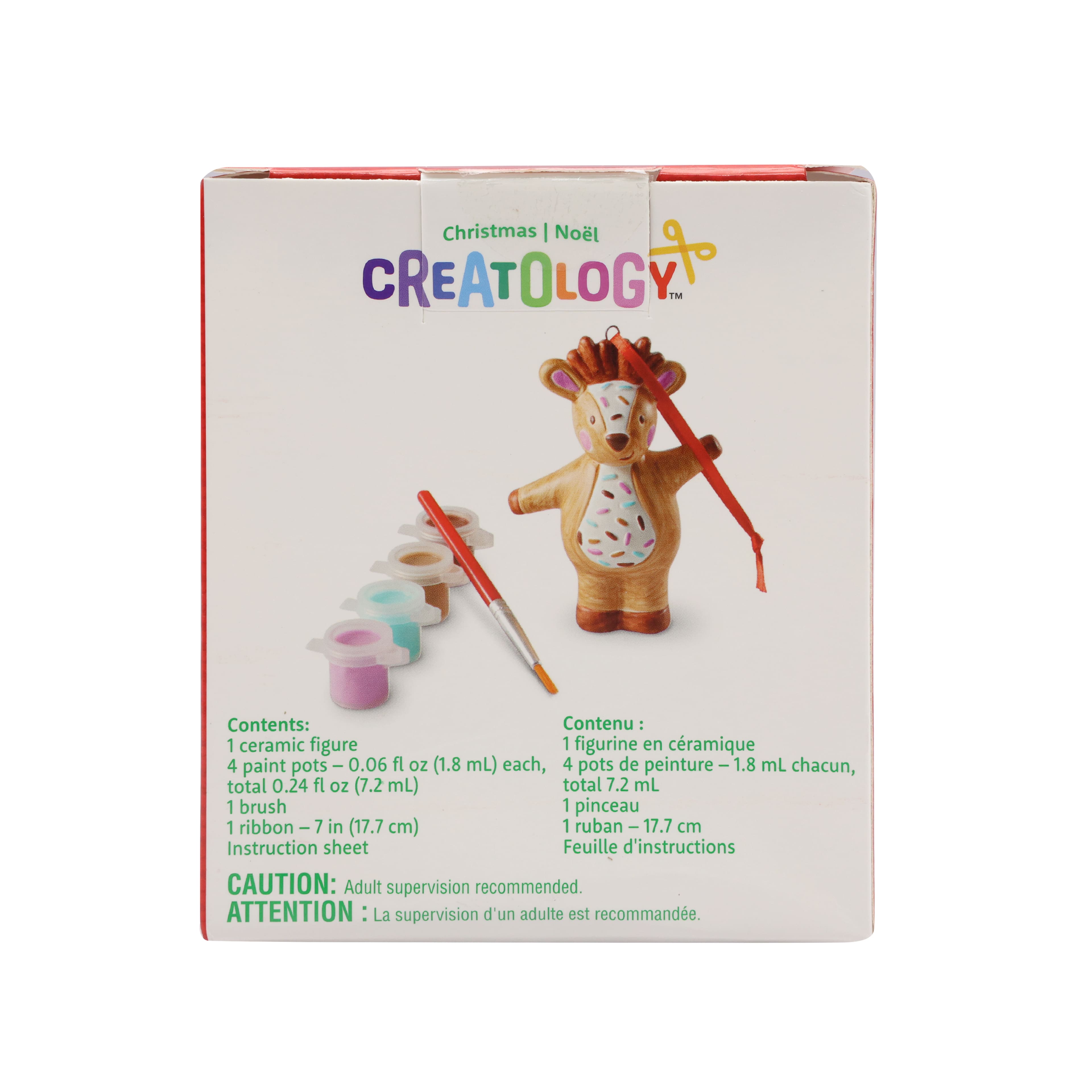 Christmas 3D Reindeer Ceramic Ornament Kit by Creatology&#x2122;