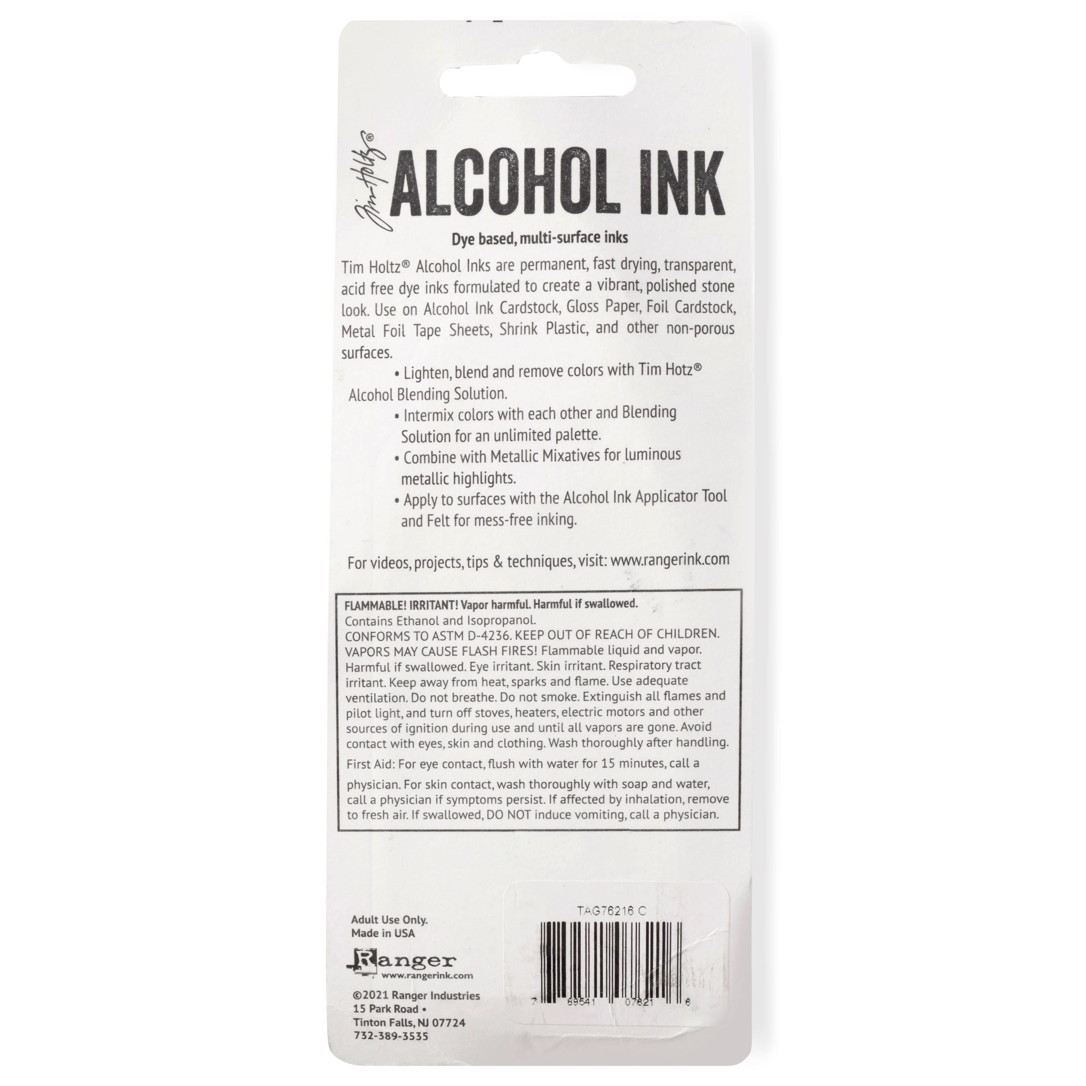 6 Pack: Tim Holtz&#xAE; Alcohol Ink, 2oz.