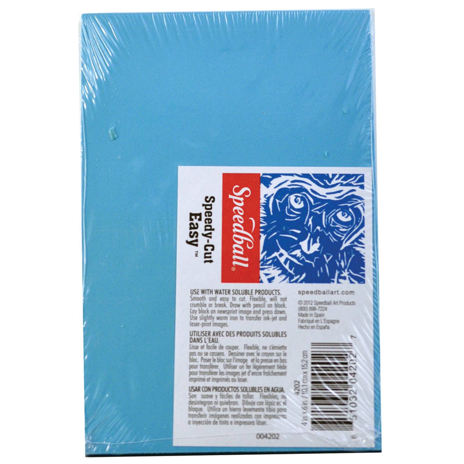 Speedball® Speedy Cut Easy™ Blue Block