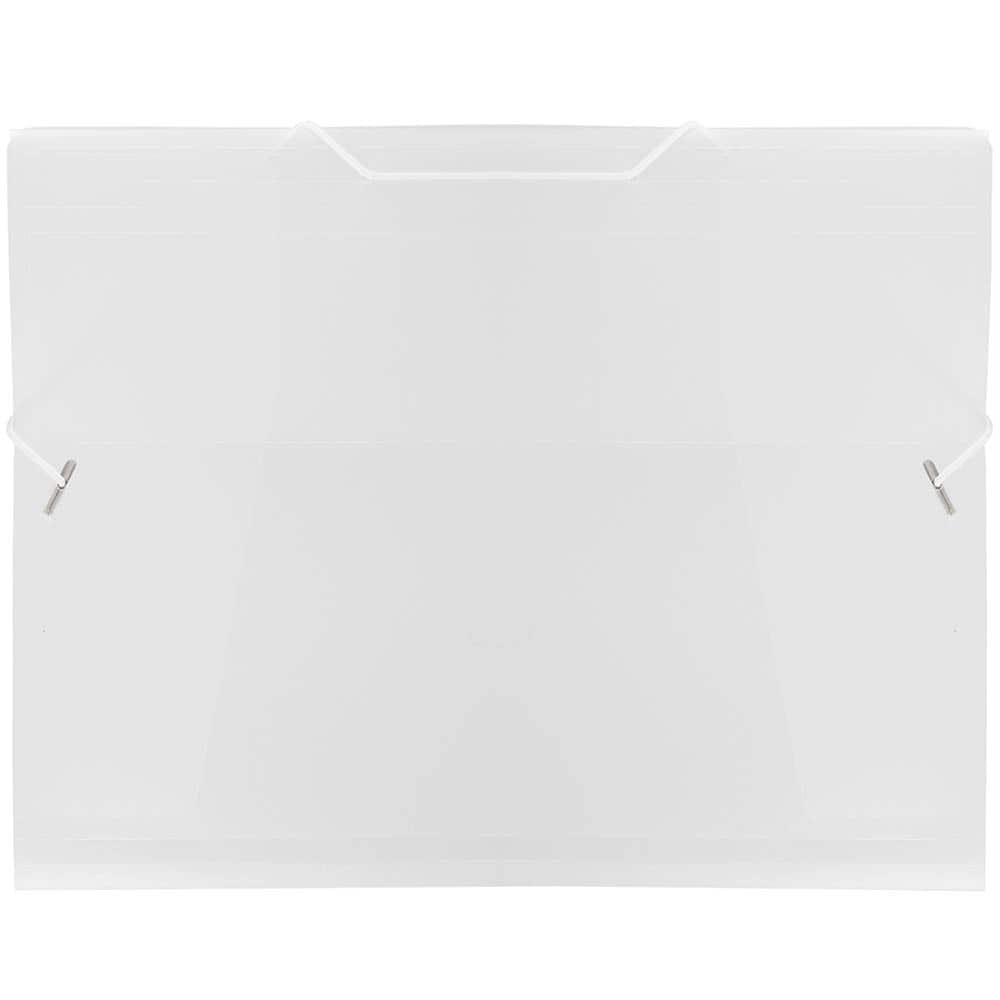 JAM Paper 9.5&#x22; x 12.375&#x22; Action Case Letter Booklet Plastic Portfolio