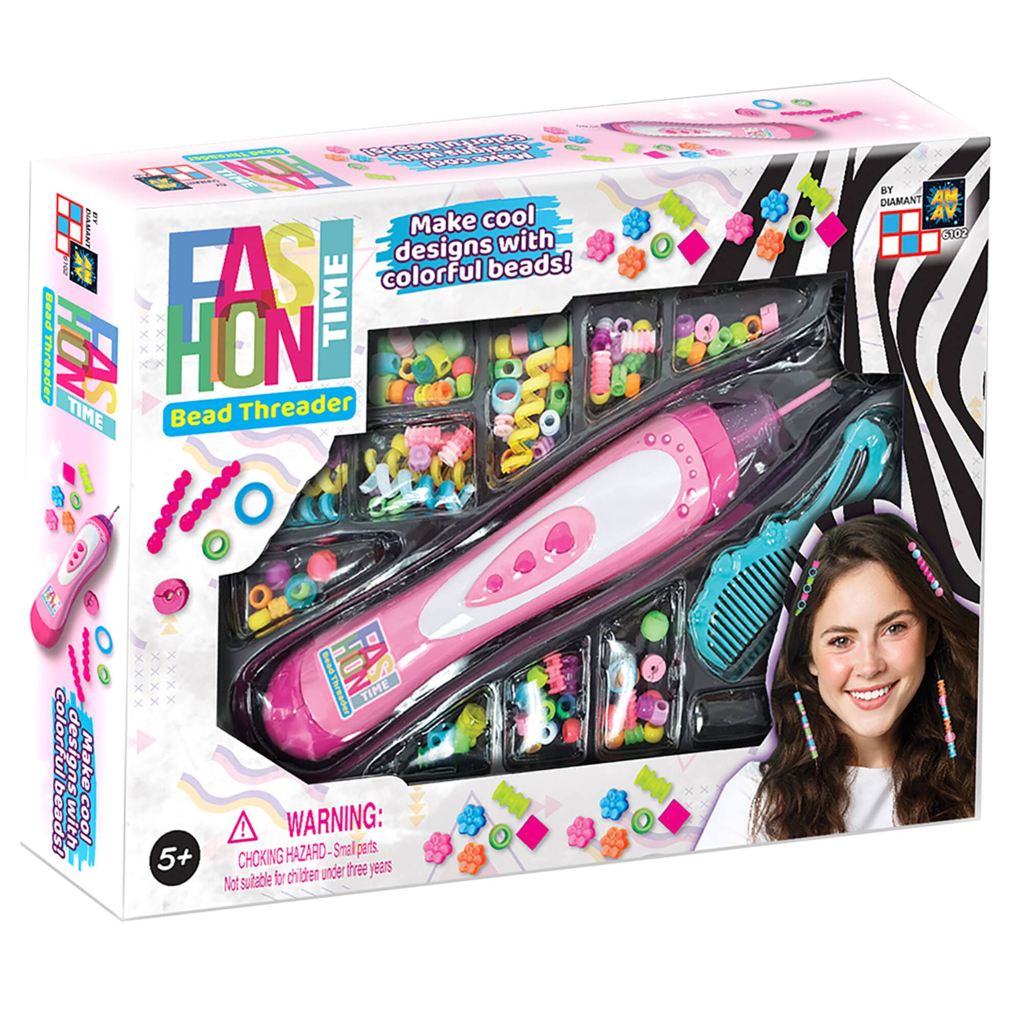 Amav Toys Fashion Time Hair Bead Threader Activity Kit