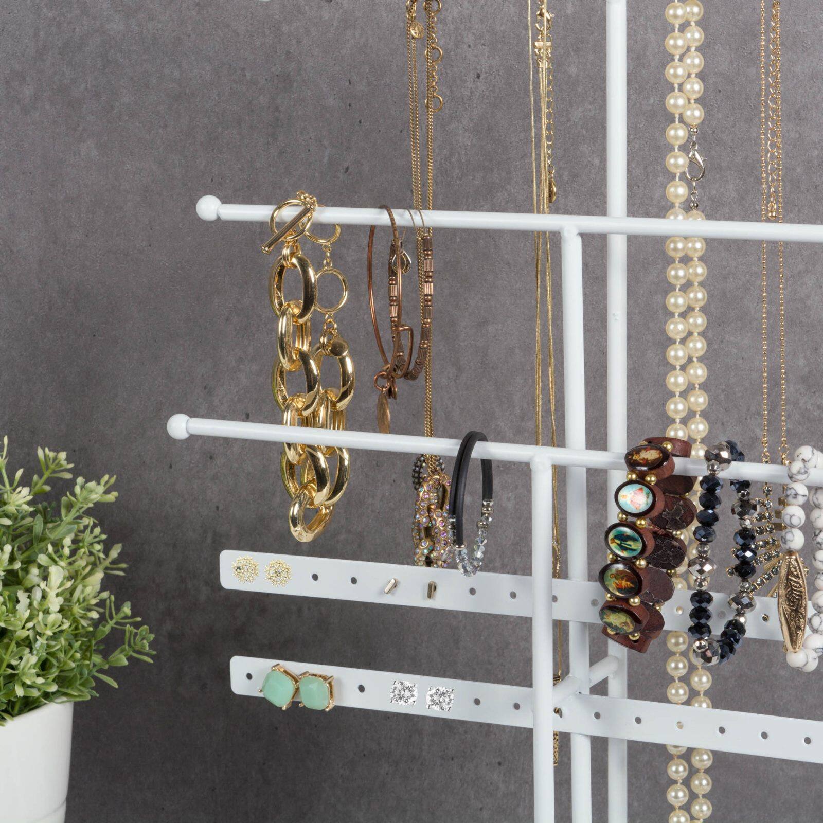 DII&#xAE; 3-Tier Jewelry Organizer