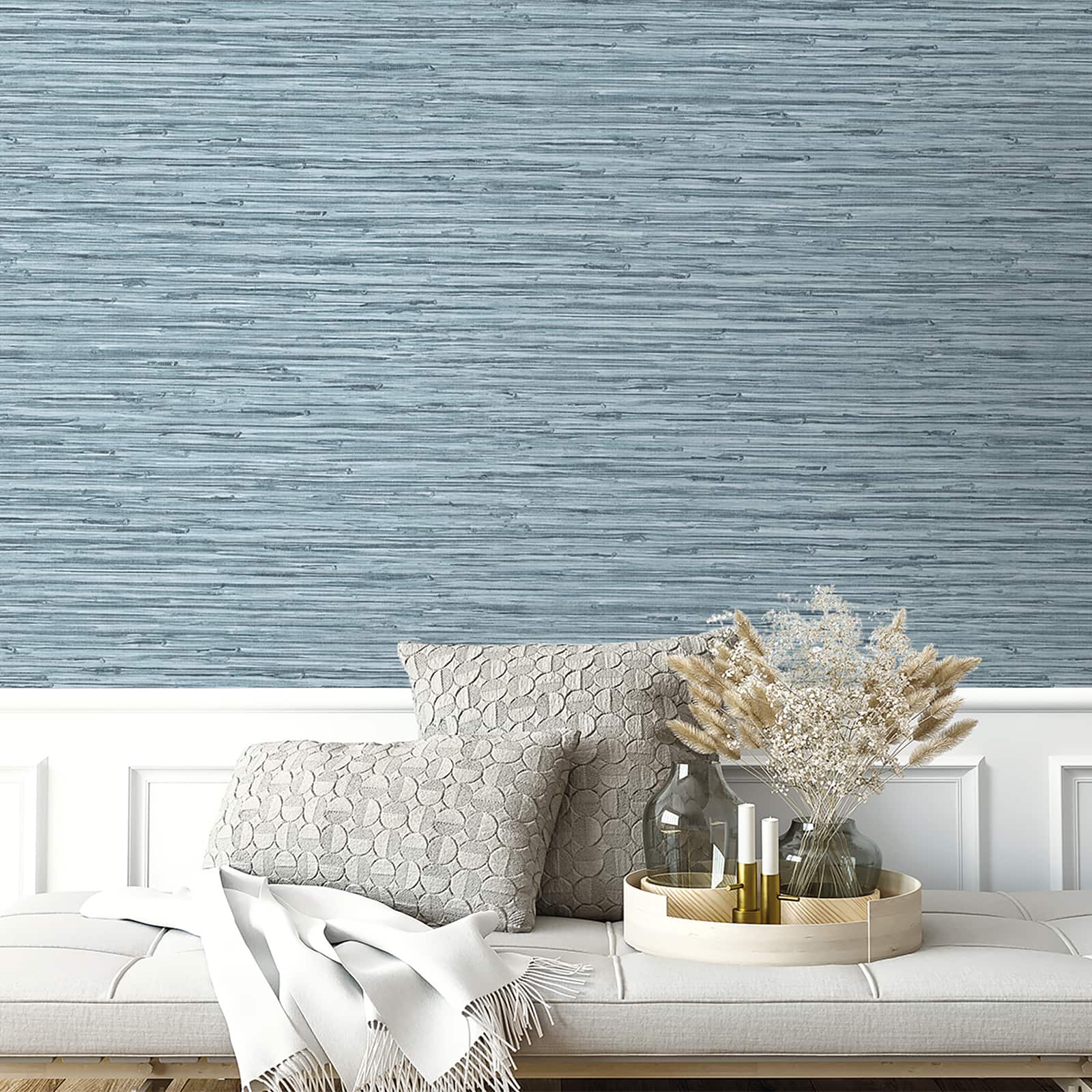 Surface Style Tiki Texture Peel & Stick Wallpaper