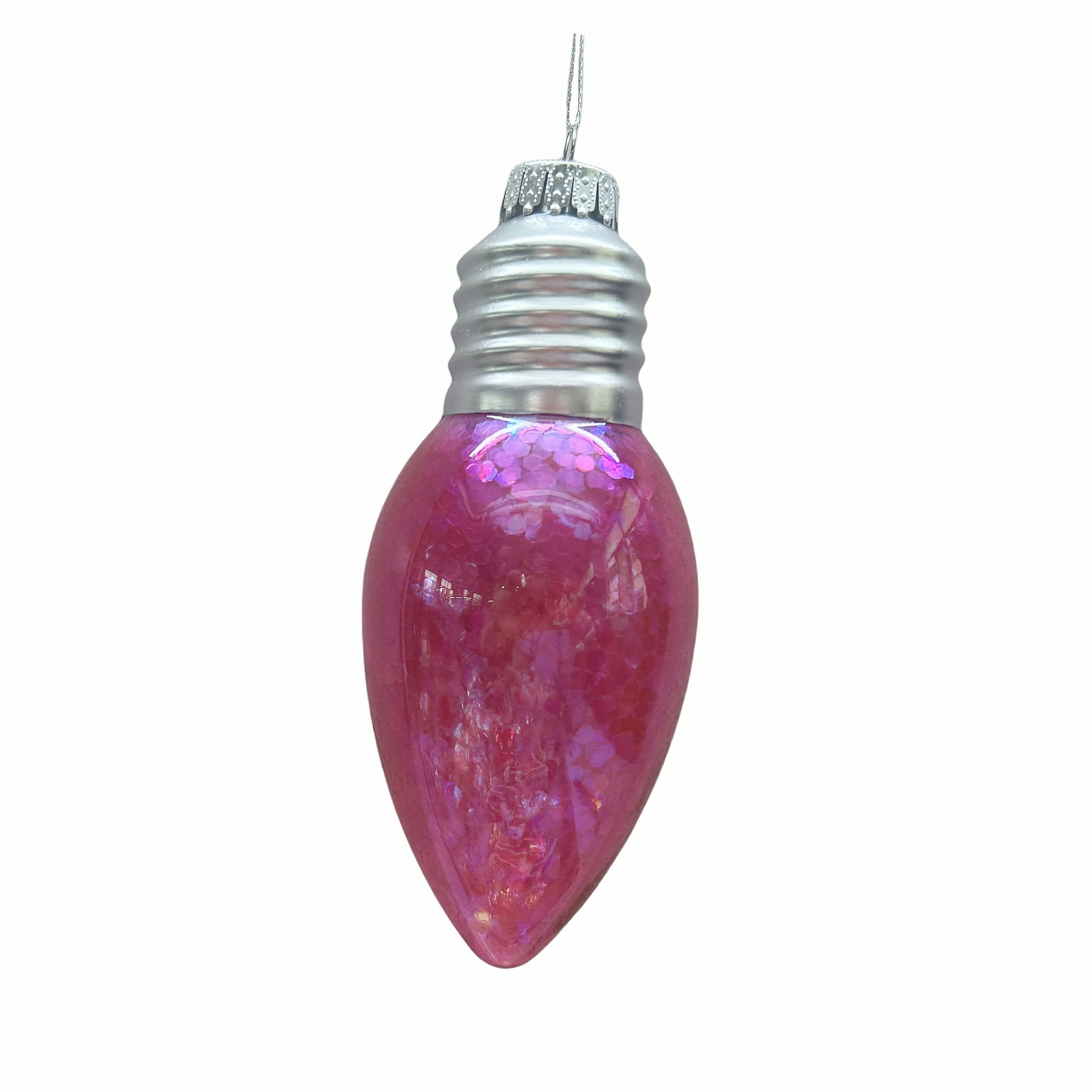 Assorted 6&#x22; Glass Bulb Ornament by Ashland&#xAE;, 1pc.