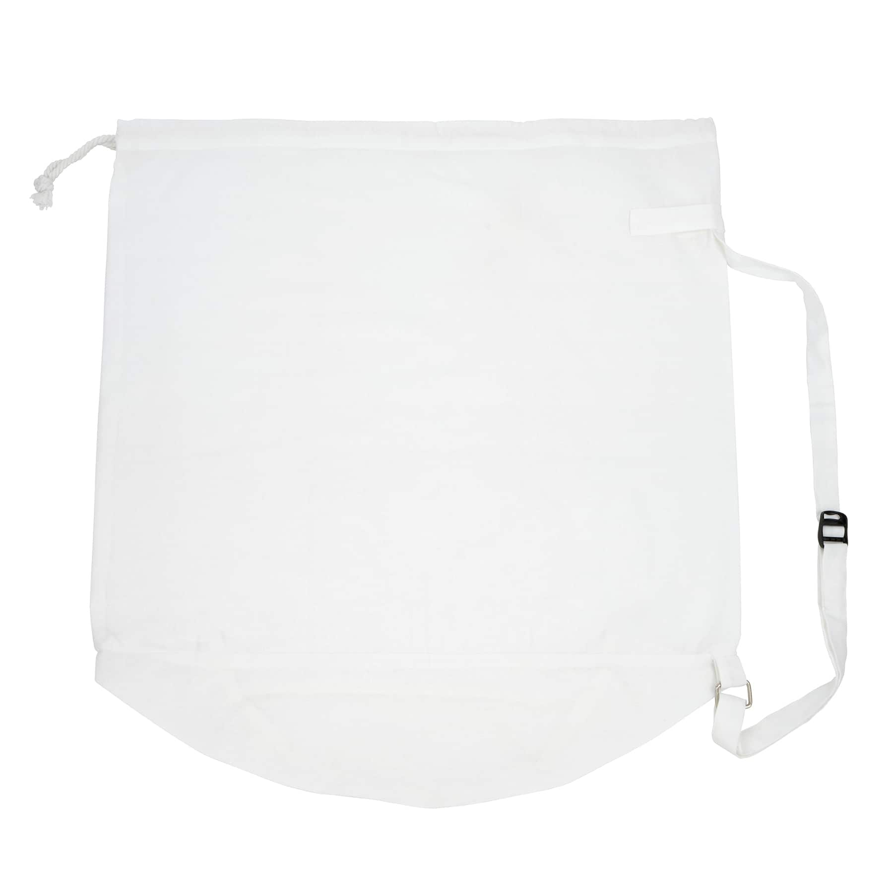 White Oversized Sling Bag by Make Market&#xAE;