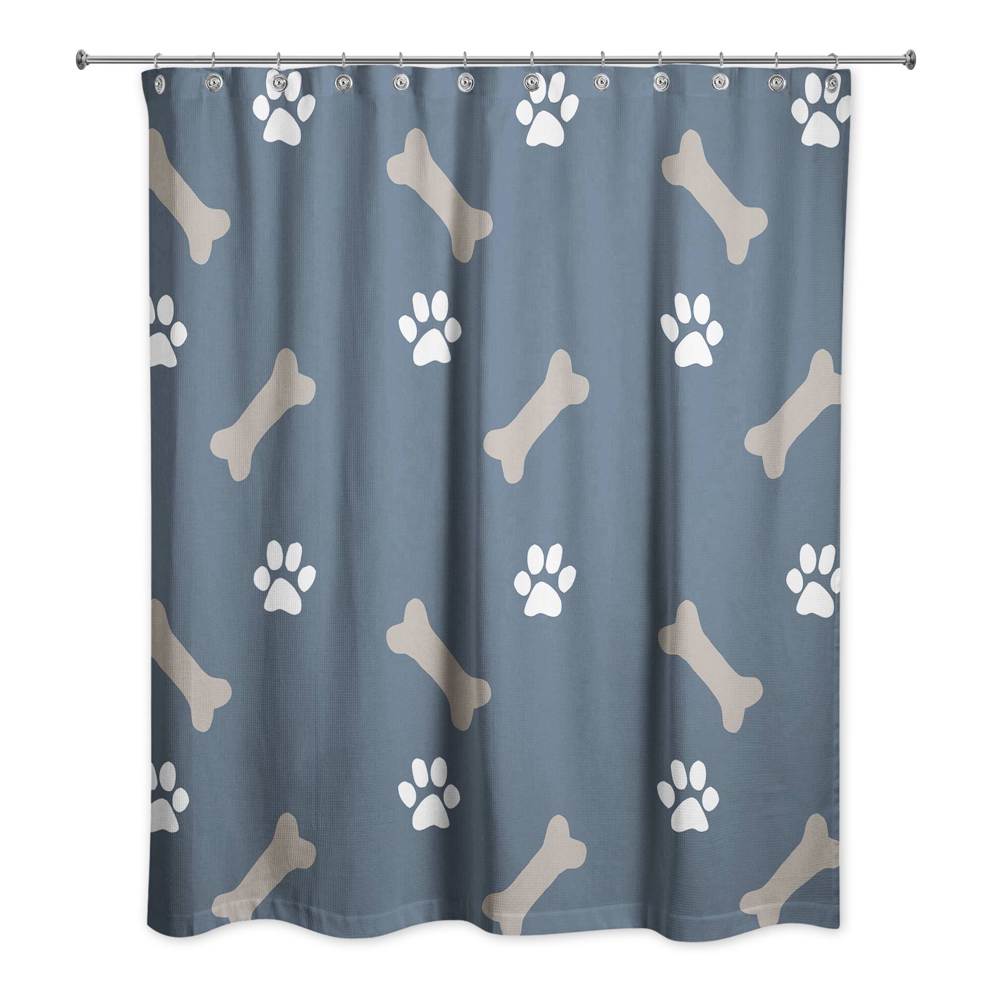 Bones &#x26; Paws Shower Curtain
