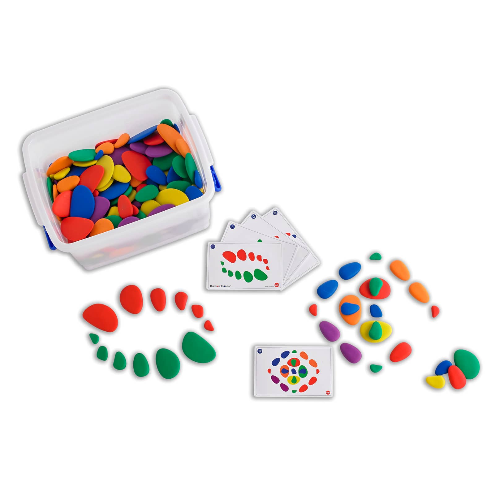 Edx Education&#xAE; Rainbow Pebbles&#xAE; Classroom Set