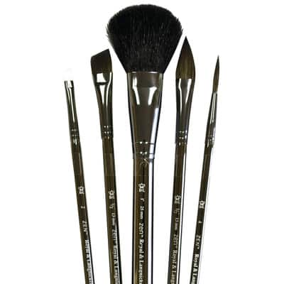 Zen™ Series 83 Watercolor 5 Piece Brush Set | Michaels