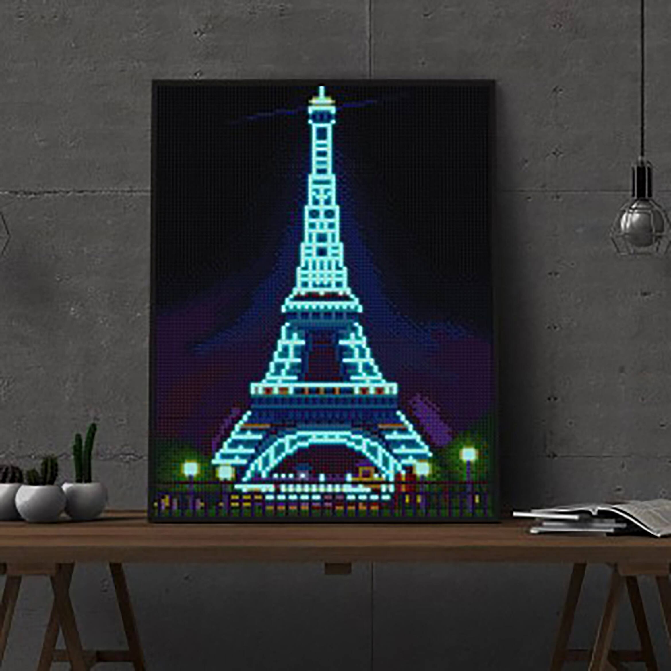 Sparkly Selections Eiffel Tower Glow in the Dark Diamond Art Kit