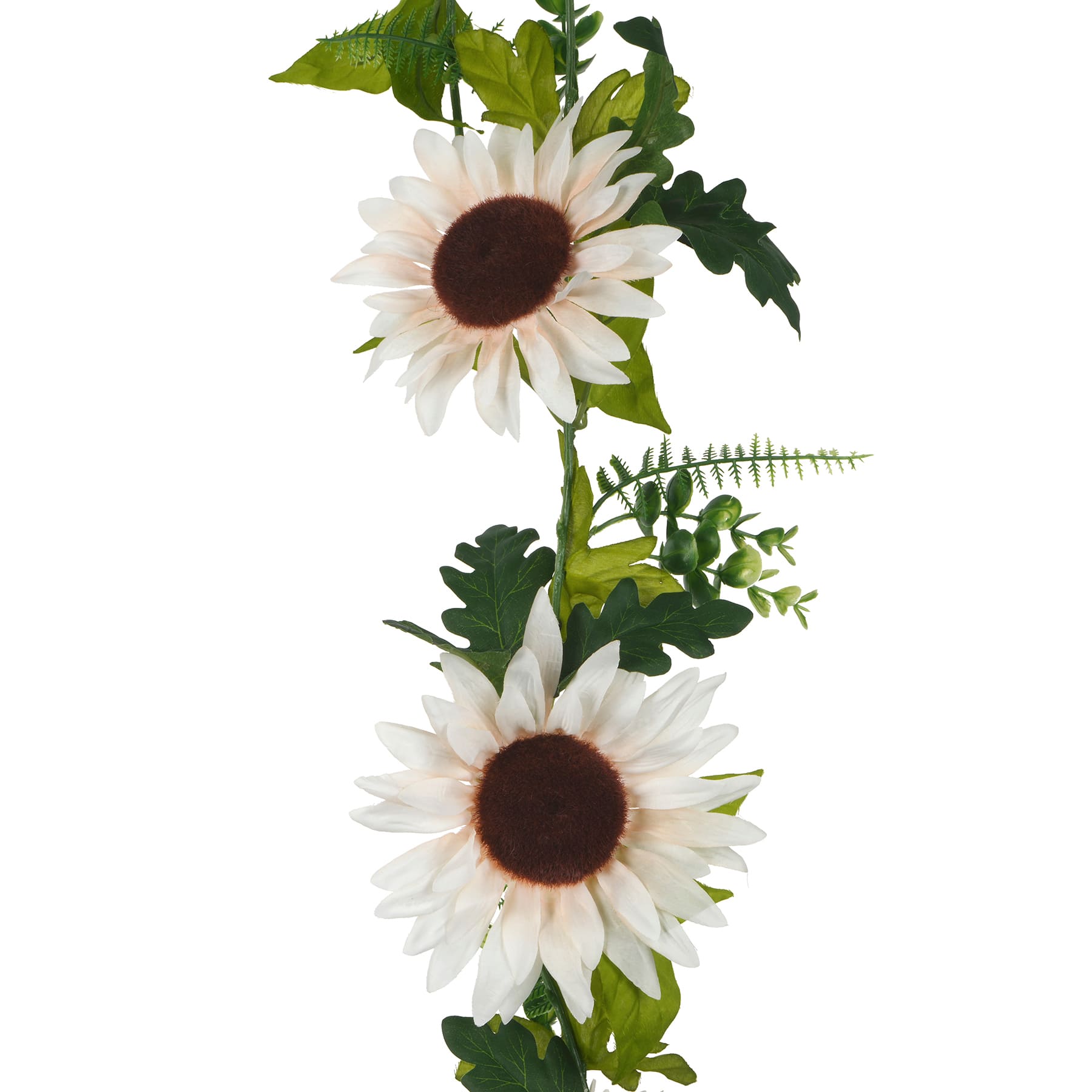 6ft. White Sunflower Garland by Ashland&#xAE;