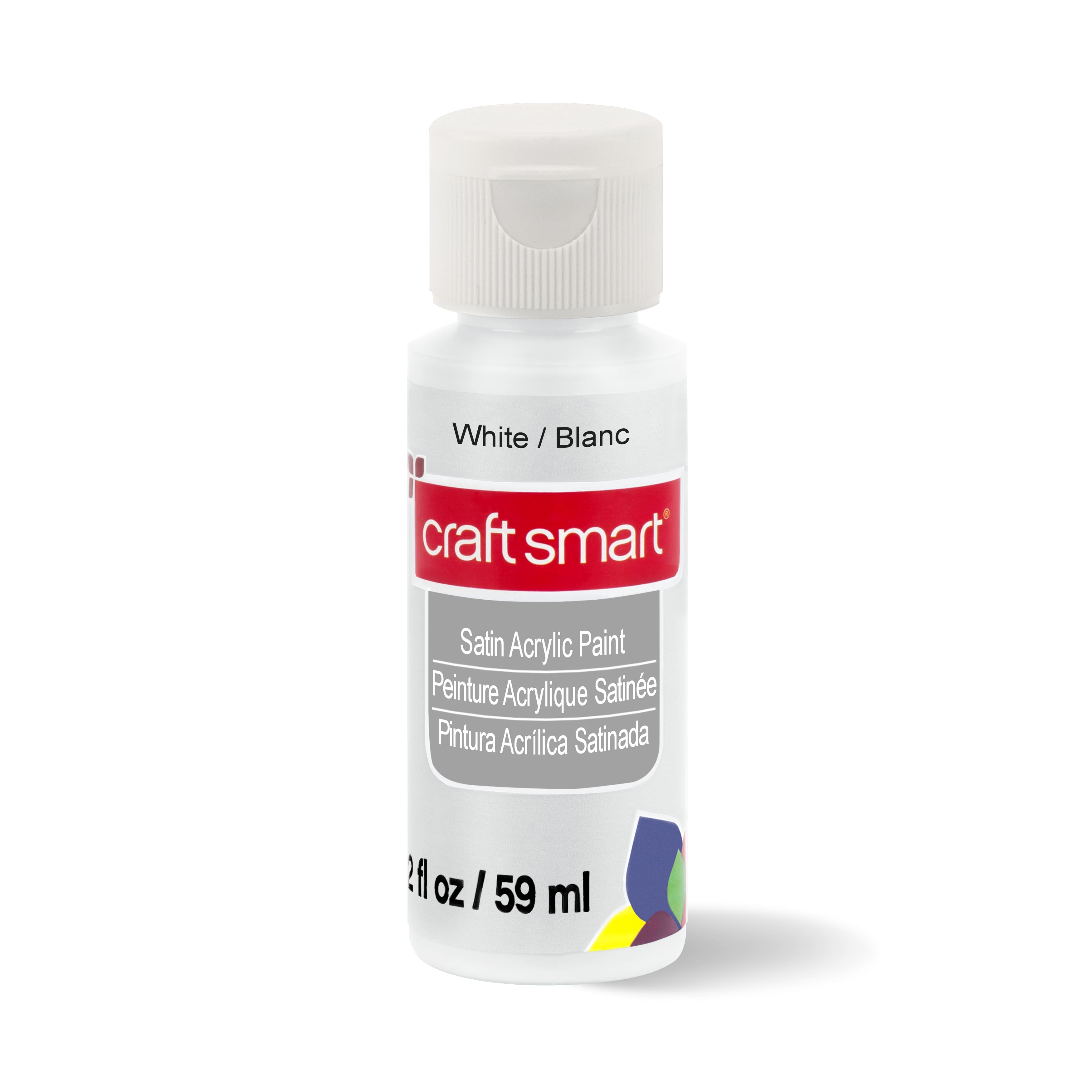 12 Pack: Satin Acrylic Paint by Craft Smart&#xAE;, 2oz.