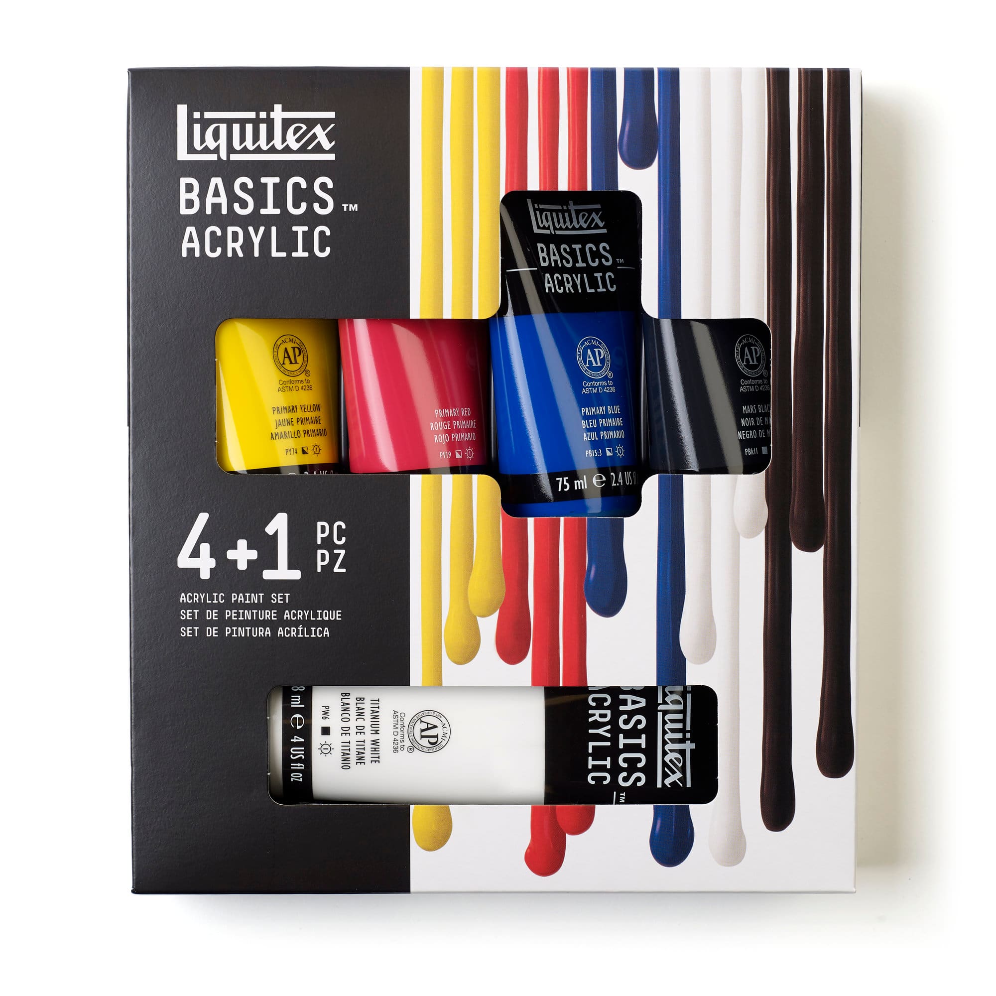 7 Packs: 5 ct. (35 total) Liquitex&#xAE; Basics&#x2122; Acrylic Paint Set
