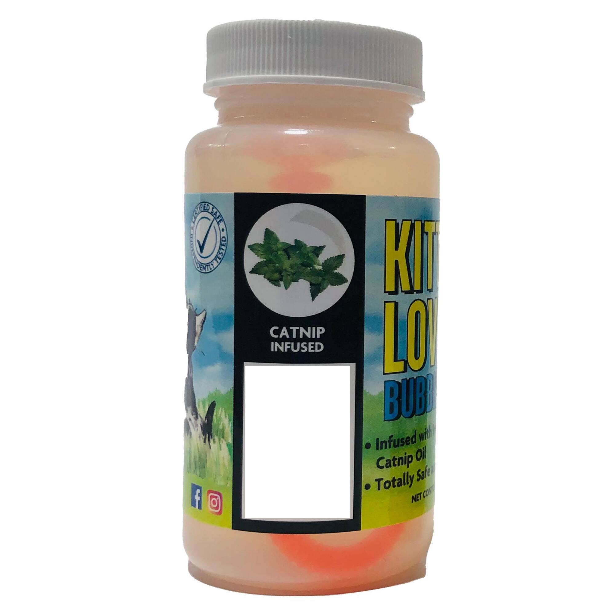 Kitty Love Bubbles™ 4 oz. Catnip Scented Bubbles for Cats, 12ct