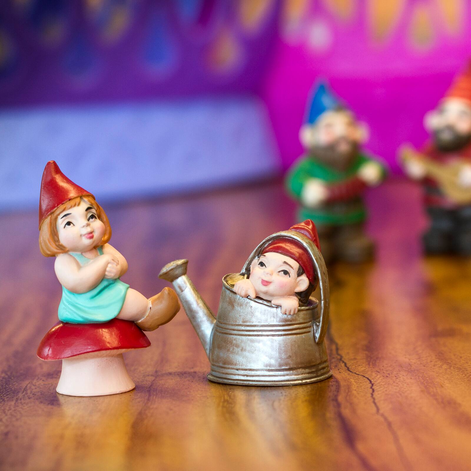 12 Pack: Safari Ltd® Designer TOOB® Gnome Family Set