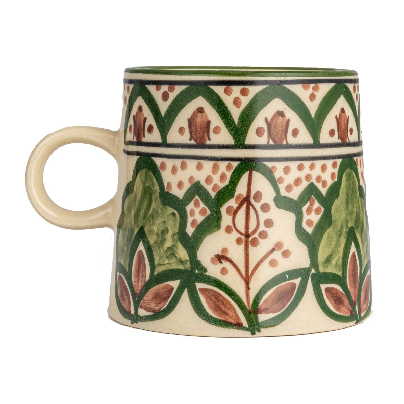 Hello Honey® 3.75" Round Botanical Bliss Stoneware Mug