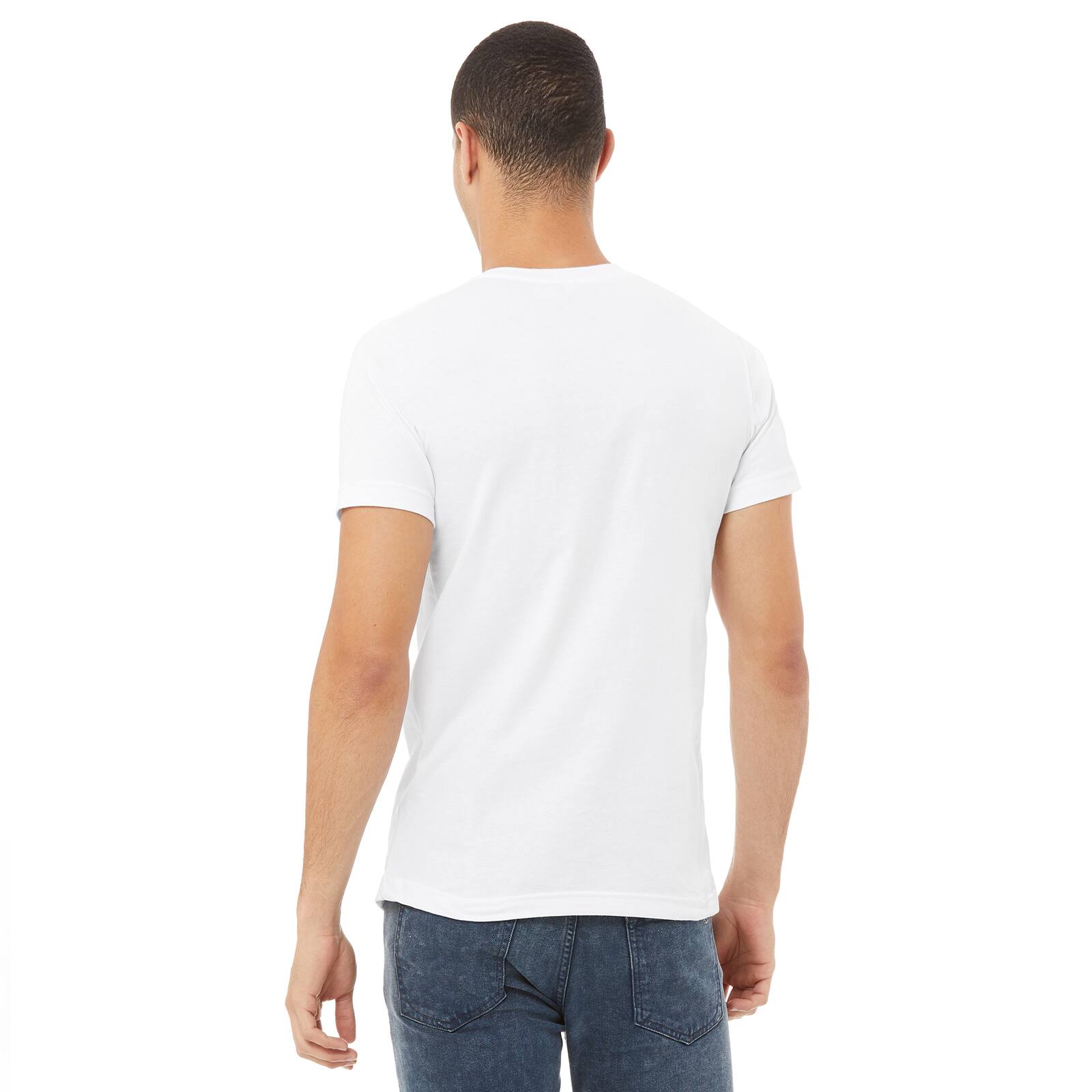 6 Pack: BELLA+CANVAS&#xAE; Short Sleeve V-Neck Adult Unisex Cotton Jersey T-Shirt