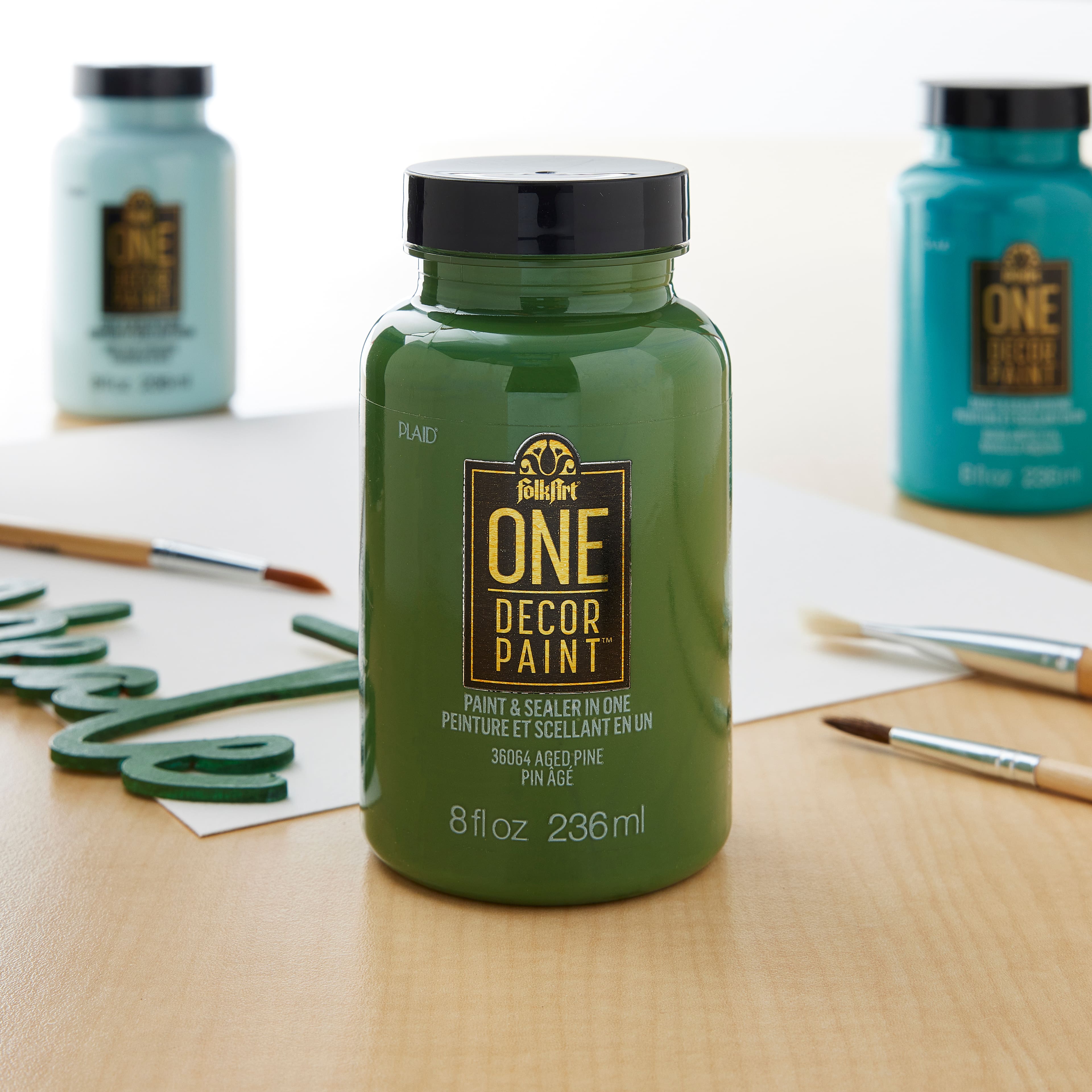 12 Pack: FolkArt® One Décor Paint™, 8oz.