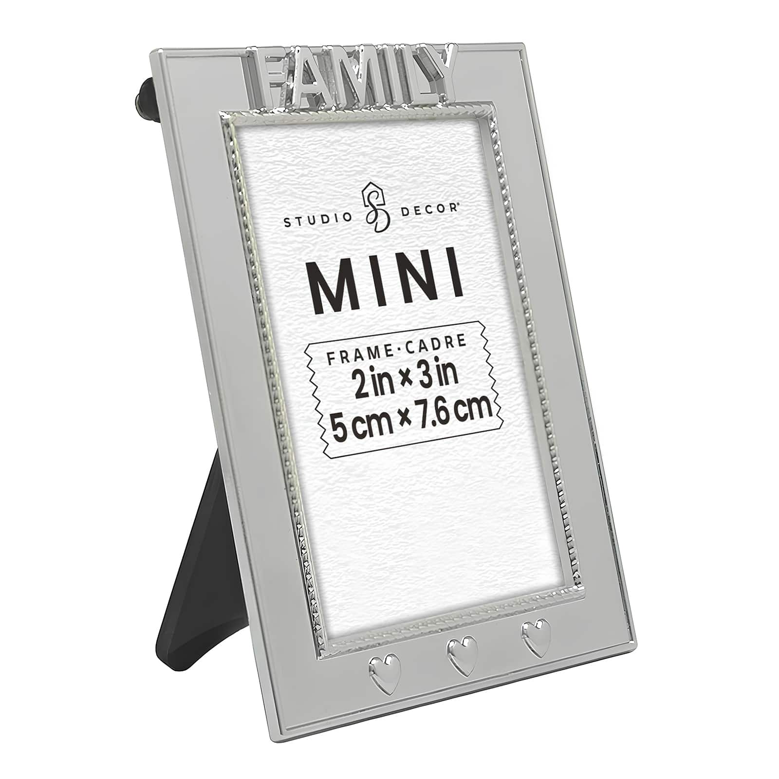 Mini Silver Family Metal Tabletop Frame by Studio Décor®