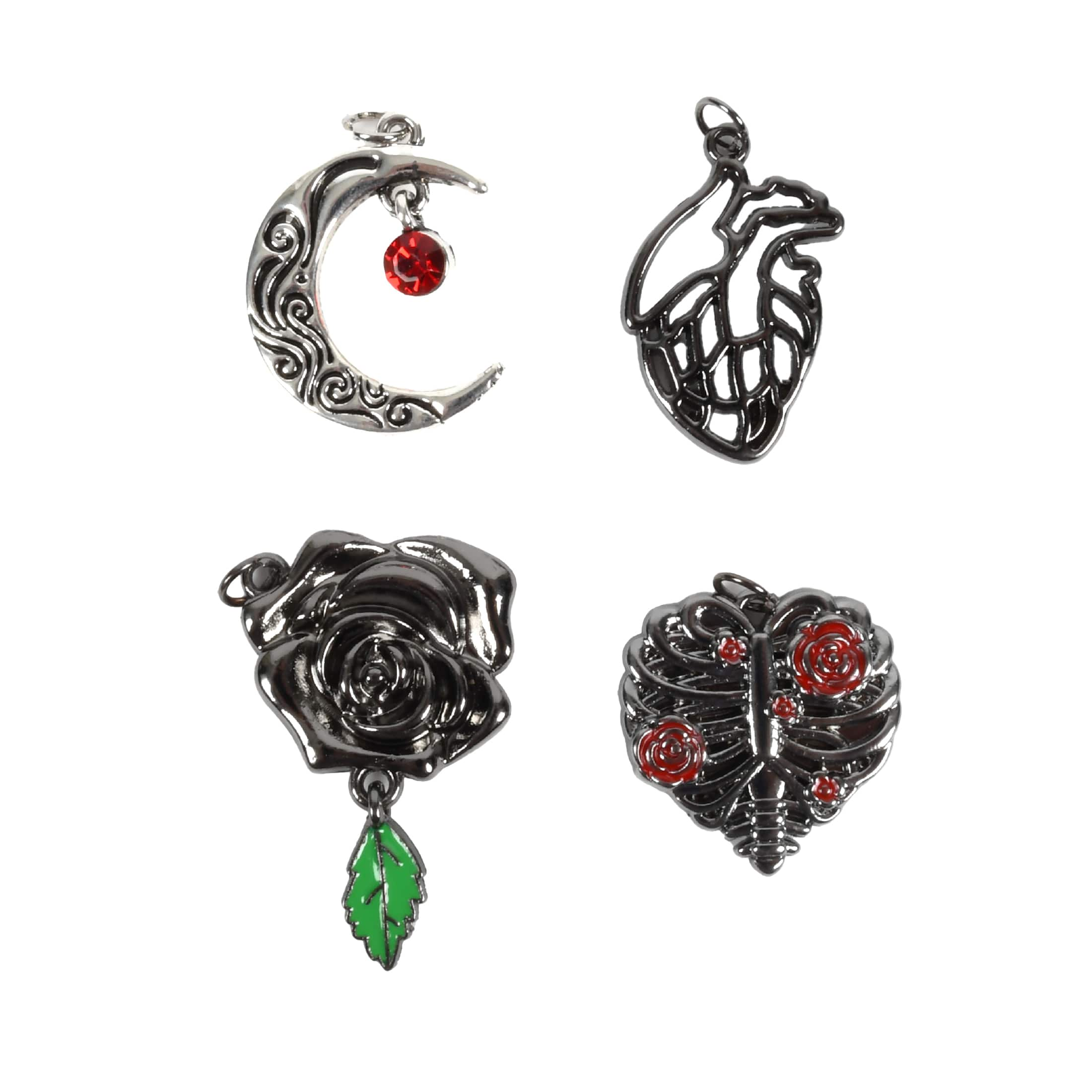 Found Objects Romantic Goth Charm Set by Bead Landing&#x2122;