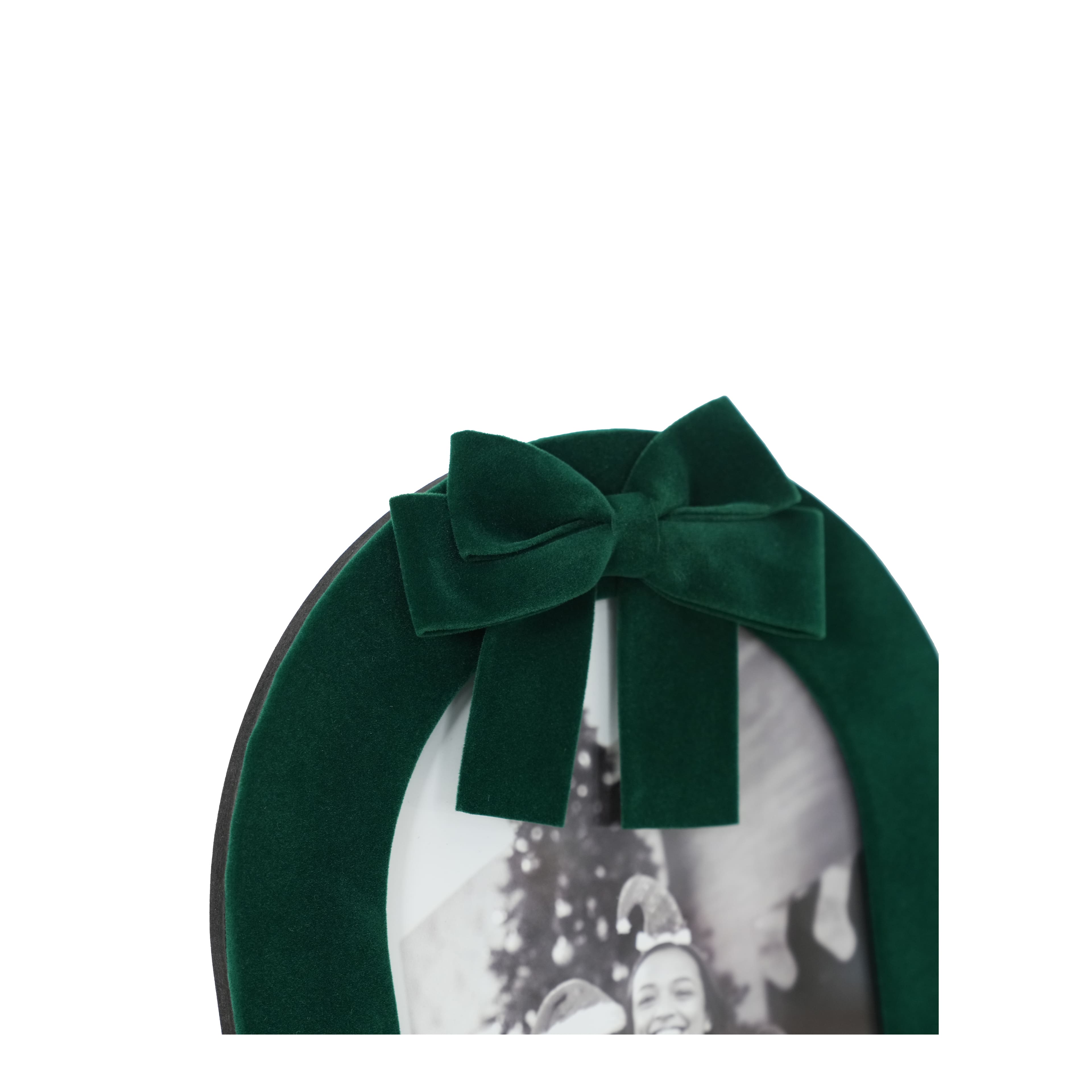 5&#x22; x 7&#x22; Velvet Arch with Bow Frame by Studio D&#xE9;cor&#xAE;
