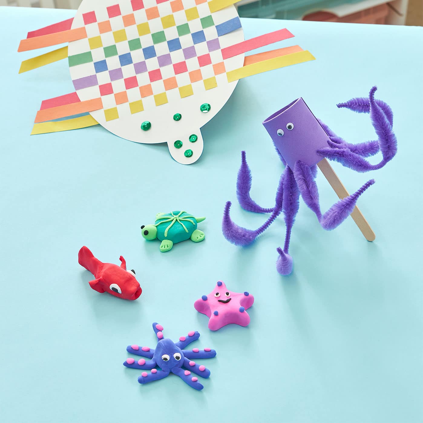 Clay Ocean Creatures