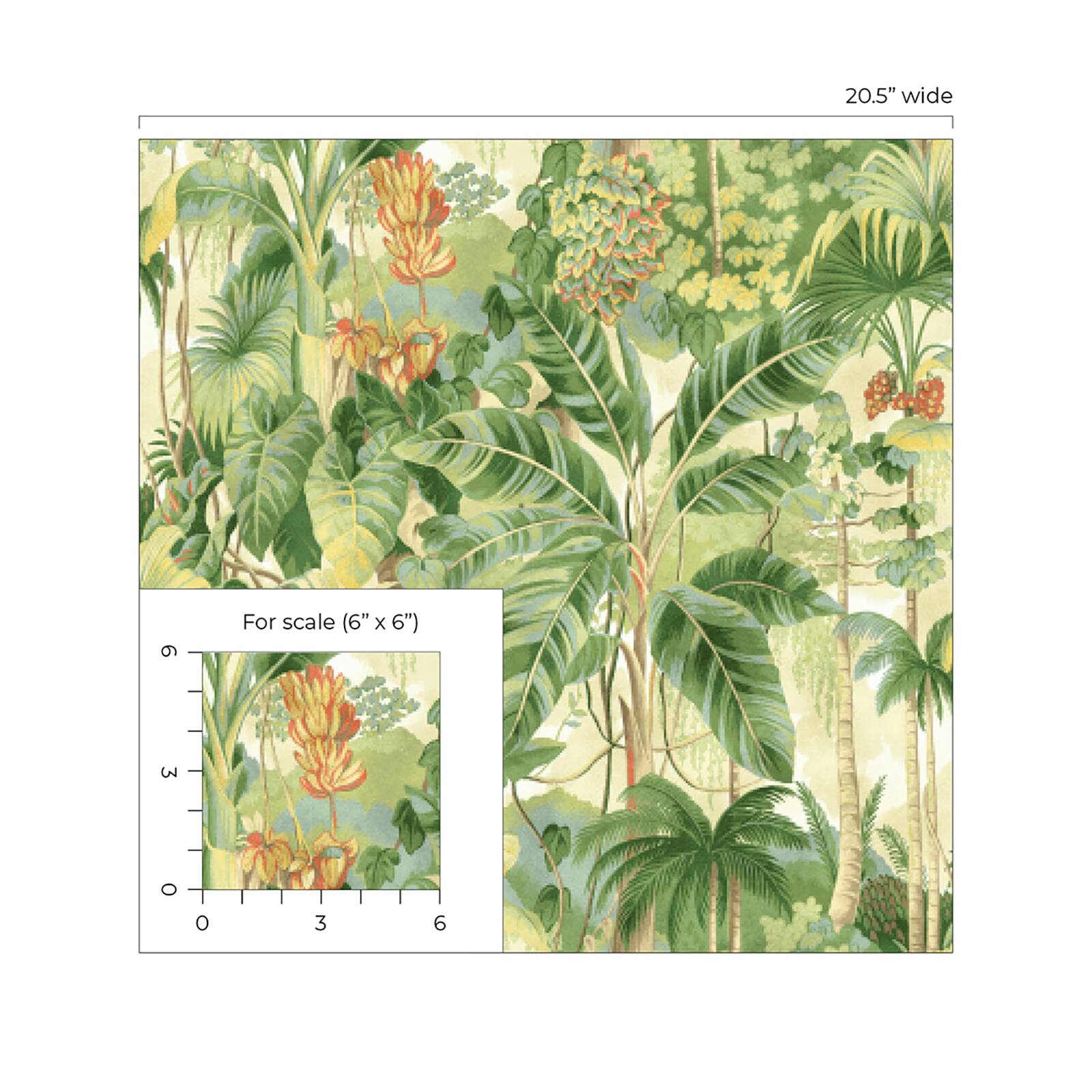 Tommy Bahama Nature Lover Peel & Stick Wallpaper