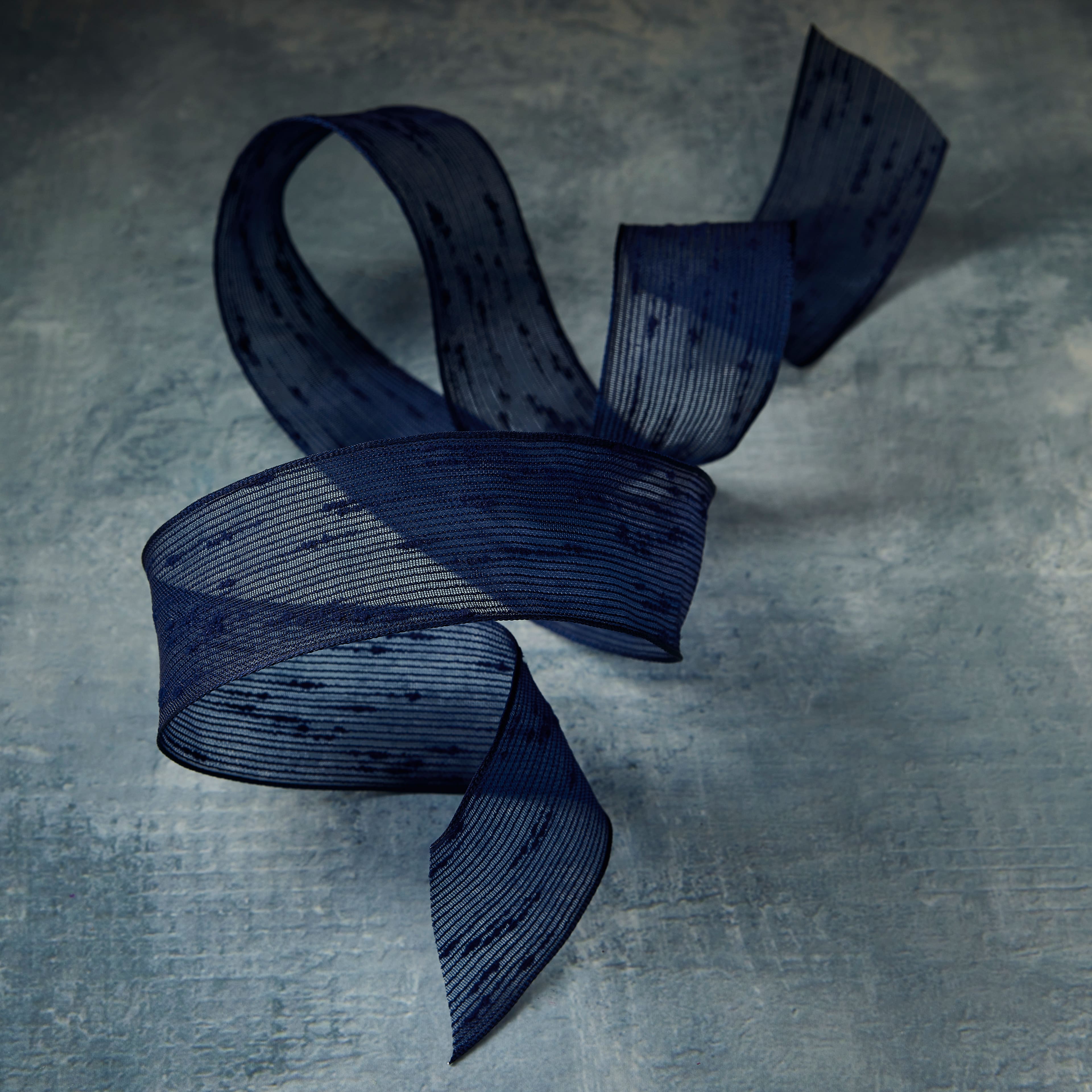 1.5&#x22; x 3yd. Crackle Chiffon Ribbon by Celebrate It&#x2122;