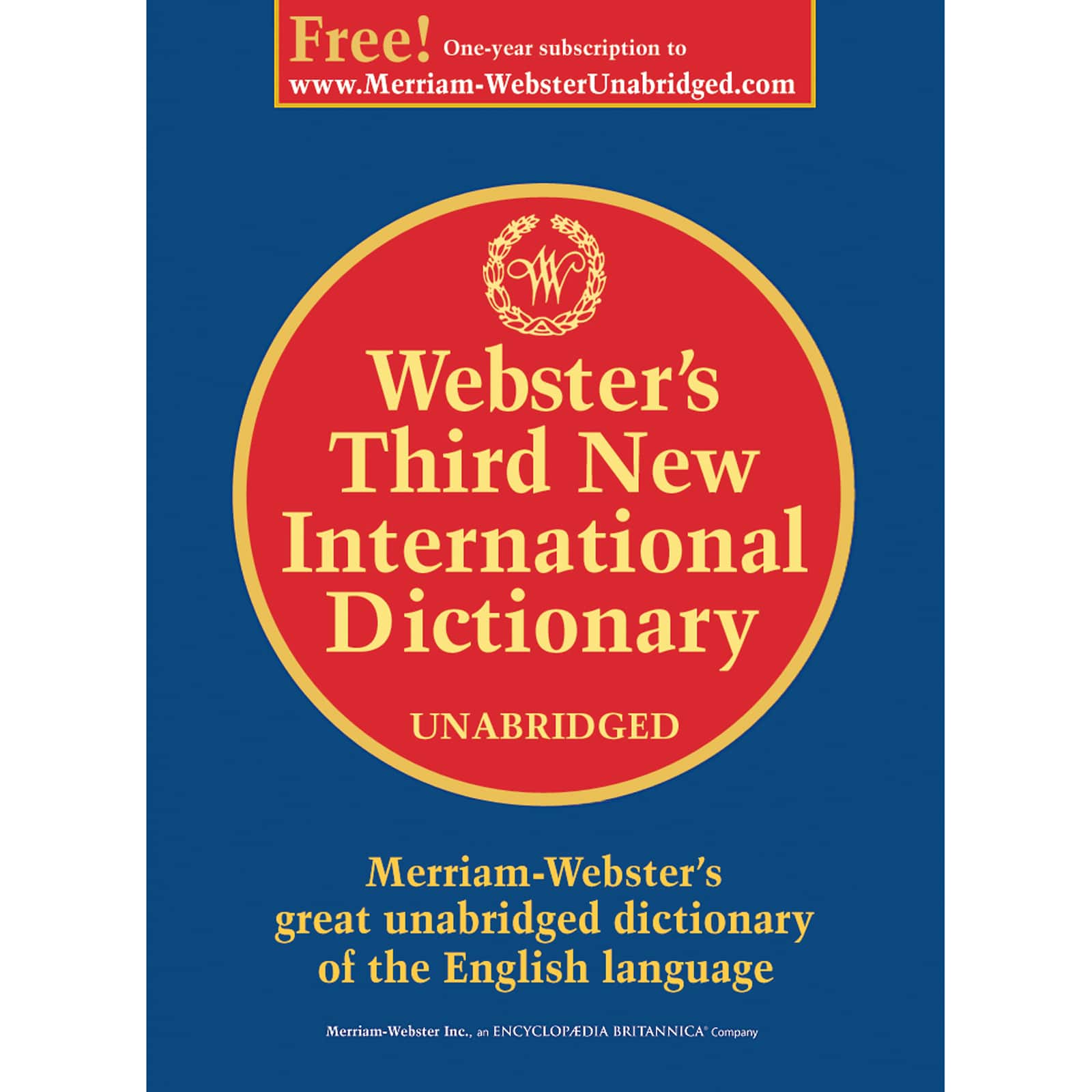 Webster's Third New International Dictionary | Michaels
