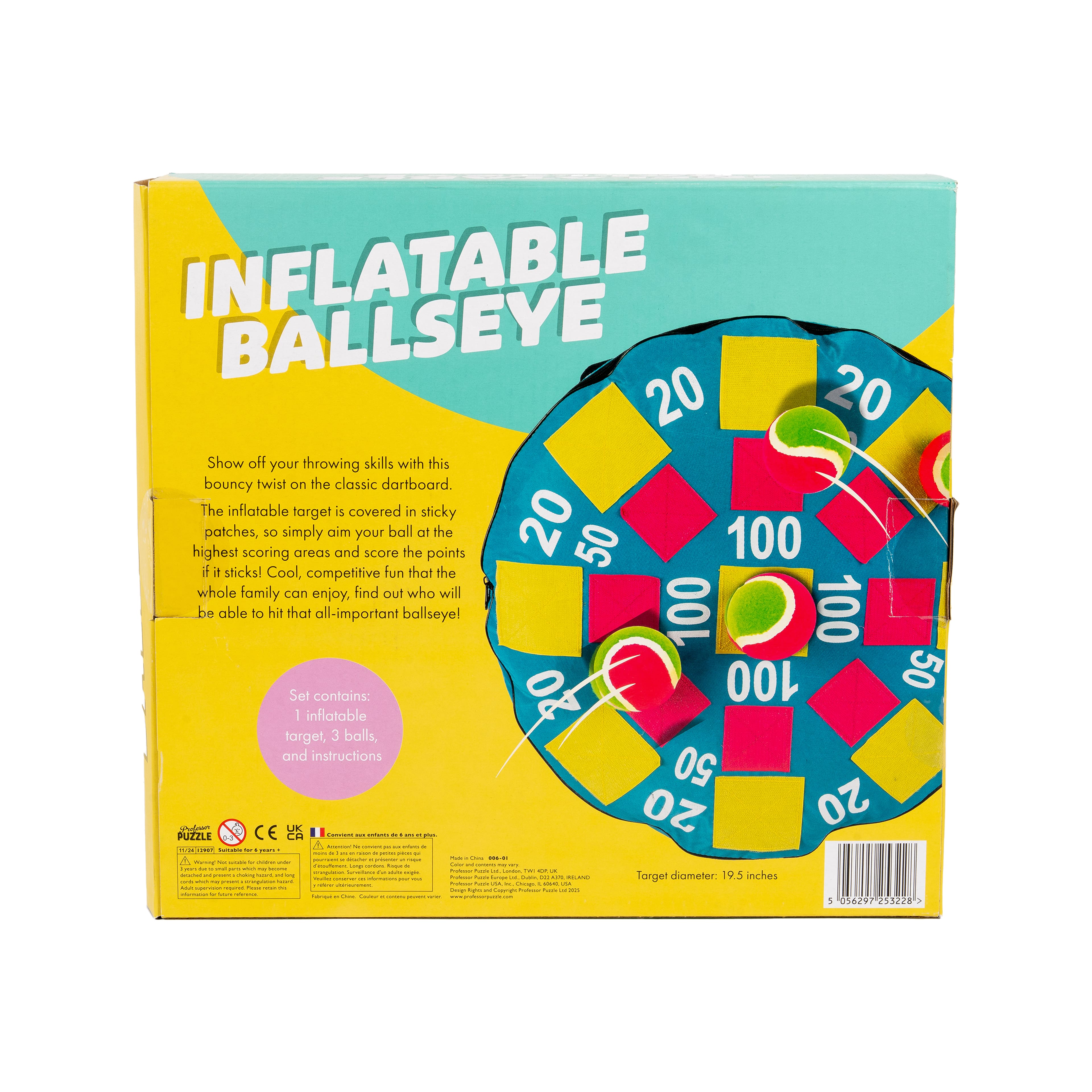 Inflatable Ballseye Game