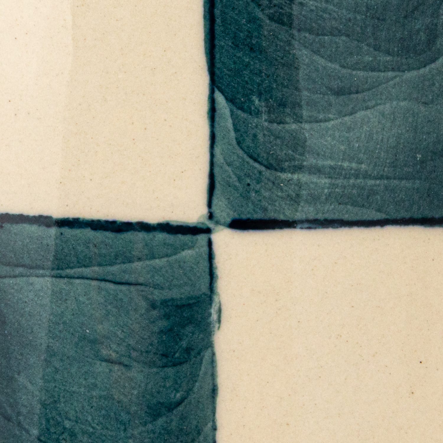 Hello Honey® 10oz. Checkered Stoneware Mug, 4ct.